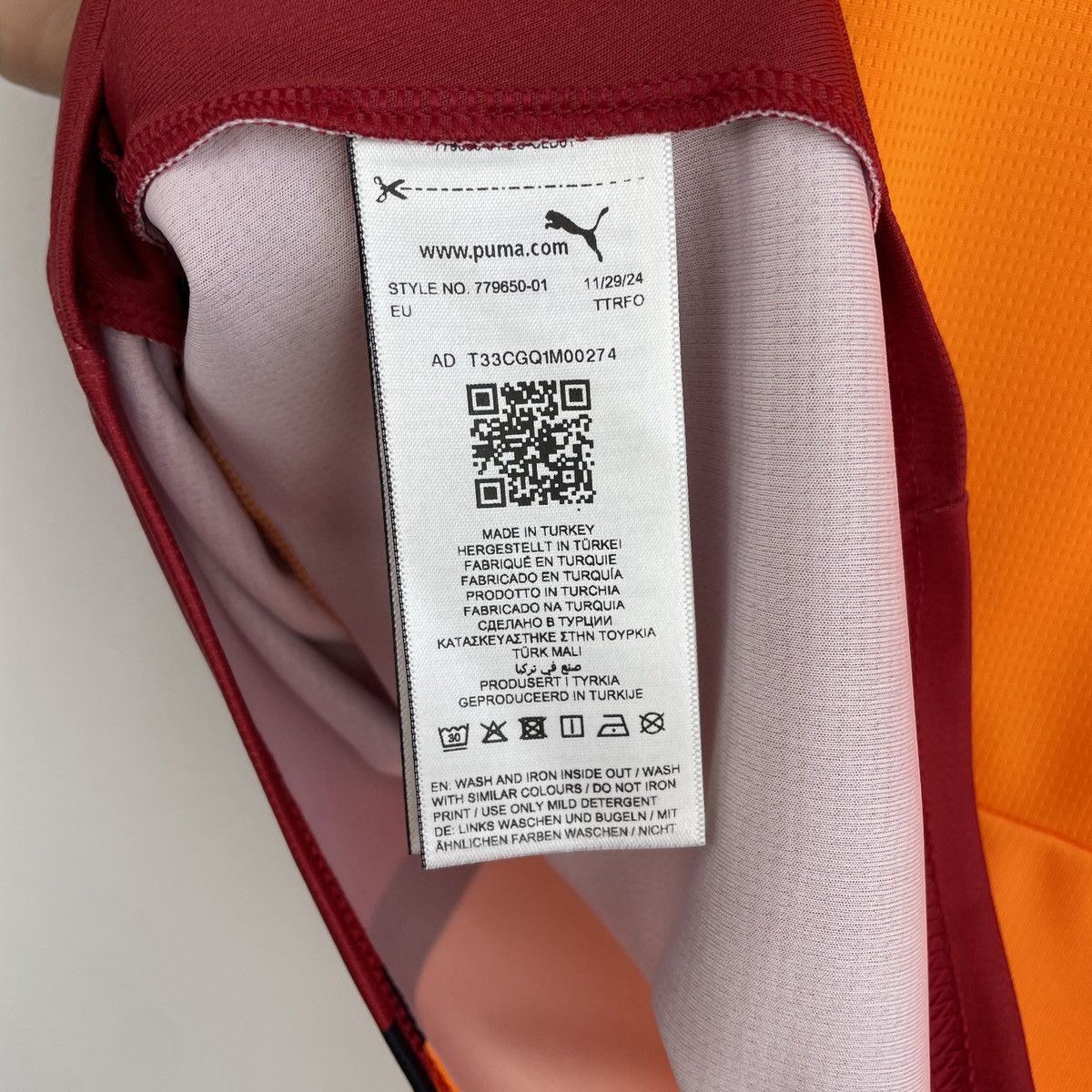 Puma Galatasaray AS Home Puma Jersey Men’s Shirt 2024/2025 Size US M / EU 48-50 / 2 - 10 Thumbnail
