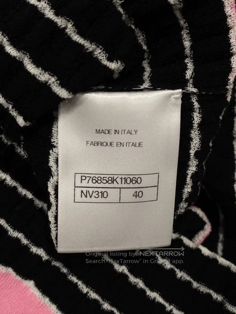 Chanel Chanel 24-year-old black striped vest Size S / US 4 / IT 40 - 4 Thumbnail