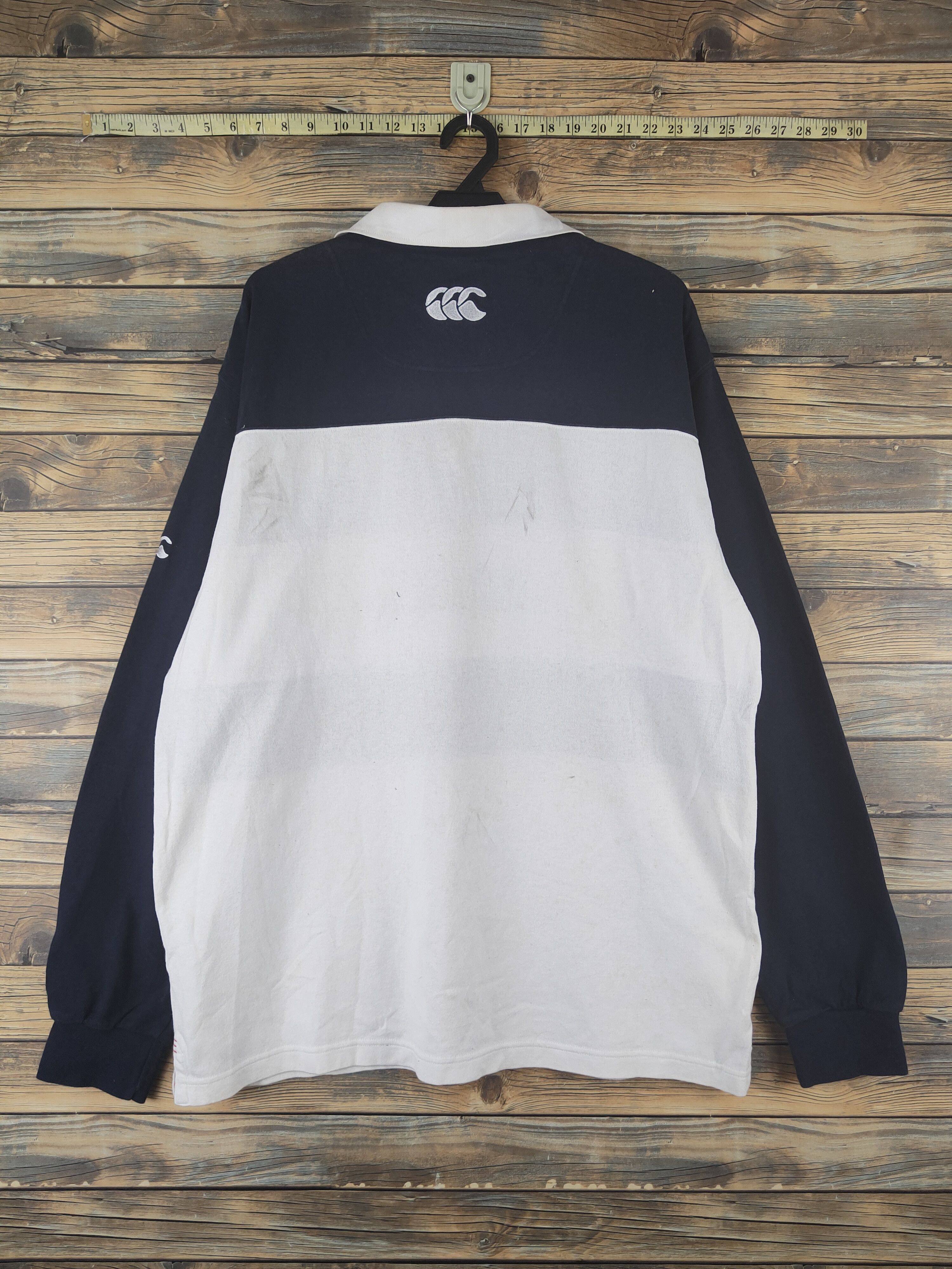Canterbury of New Zealand DL Canterbury of New Zealand Black Long Sleeve Polos #1932 Size US XL / EU 56 / 4 - 9 Thumbnail