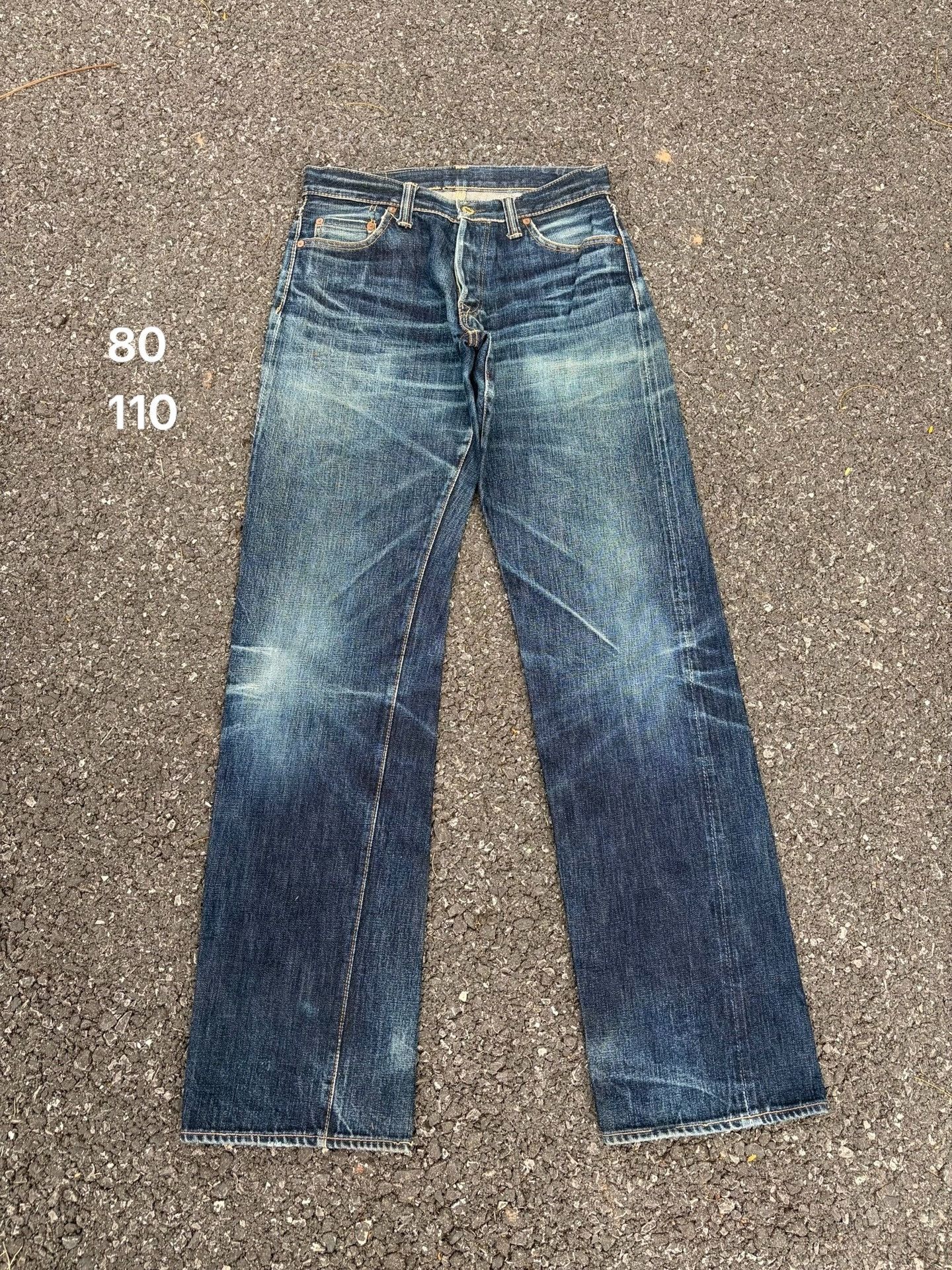 Vintage Vintage The Strike Gold SG101 Retro Blue Jeans Size US 32 / EU 48 - 1 Thumbnail
