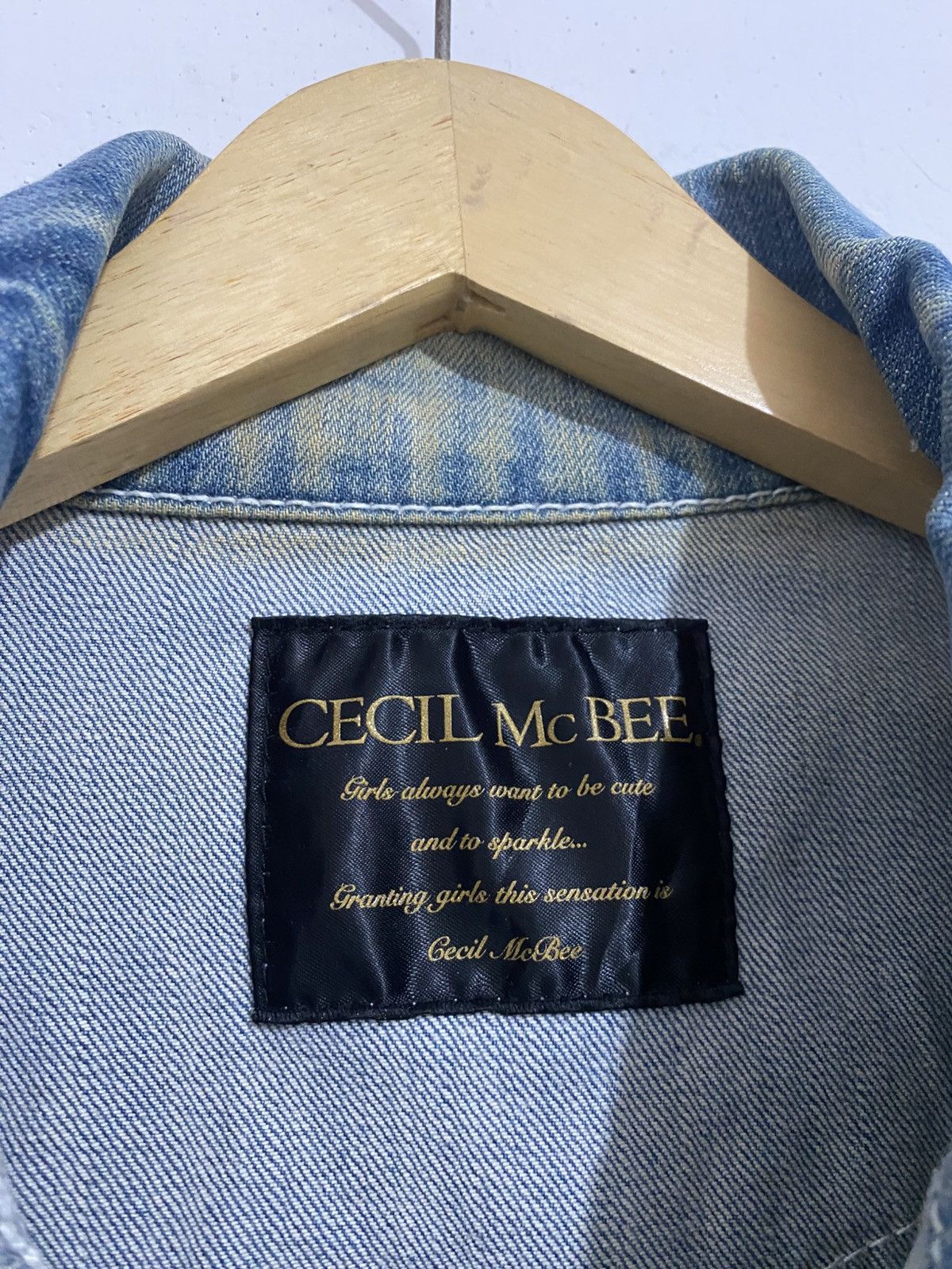 If Six Was Nine × Japanese Brand × Le Grande Bleu (L.G.B.) 💸BINDINGOFFER💸Japanese Cecilmcbee Denim Jacket Styled Ifsix Size US S / EU 44-46 / 1 - 6 Thumbnail