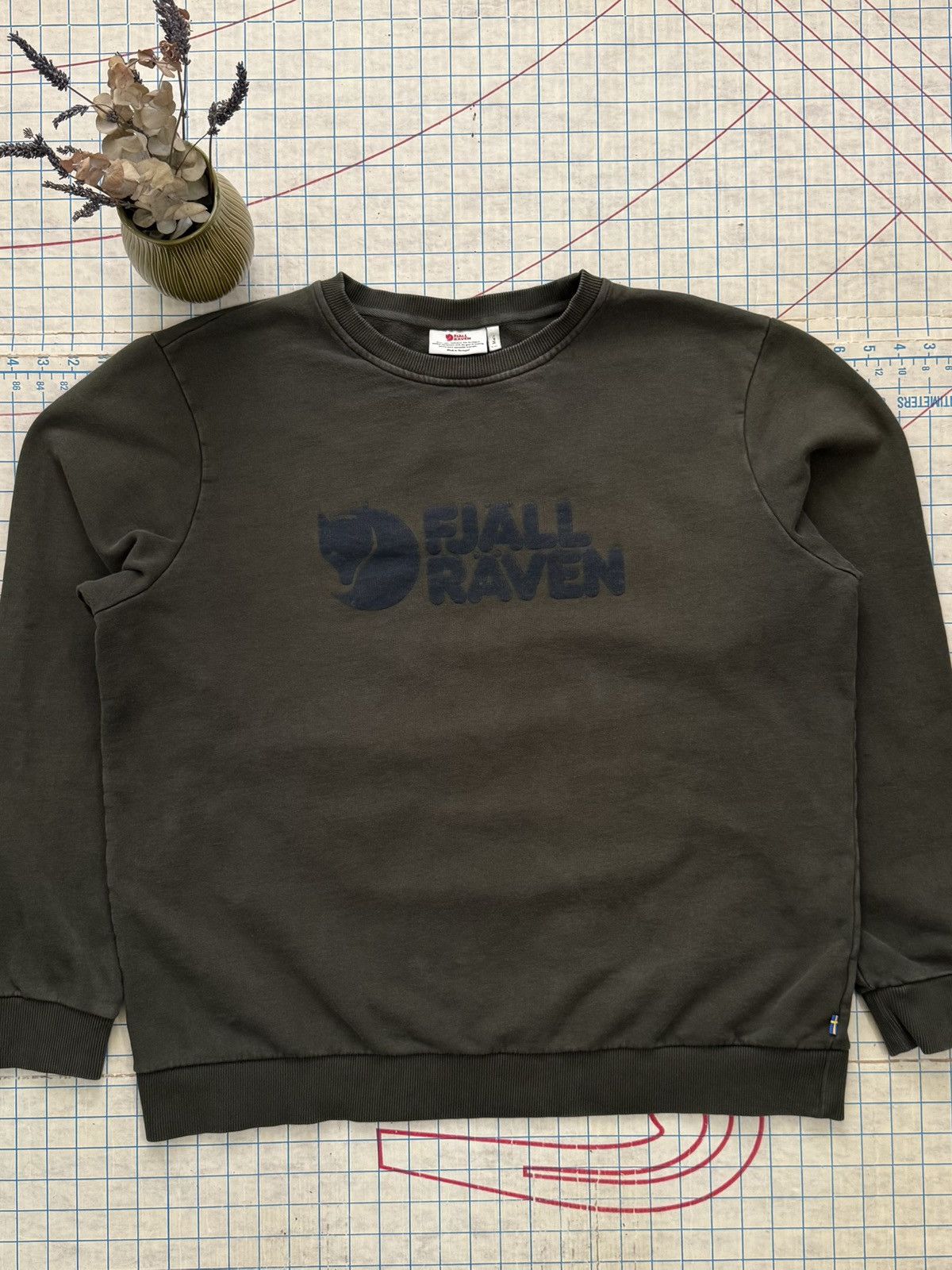 Fjallraven Fjallraven Logo Sweater Dark Green Size XXL Mens Size US XXL / EU 58 / 5 - 1 Thumbnail