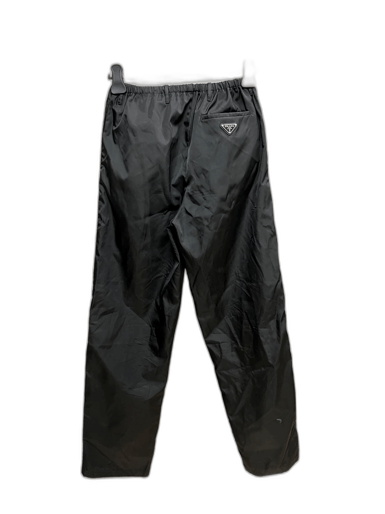 Prada Black Nylon Athletic Pants -2505