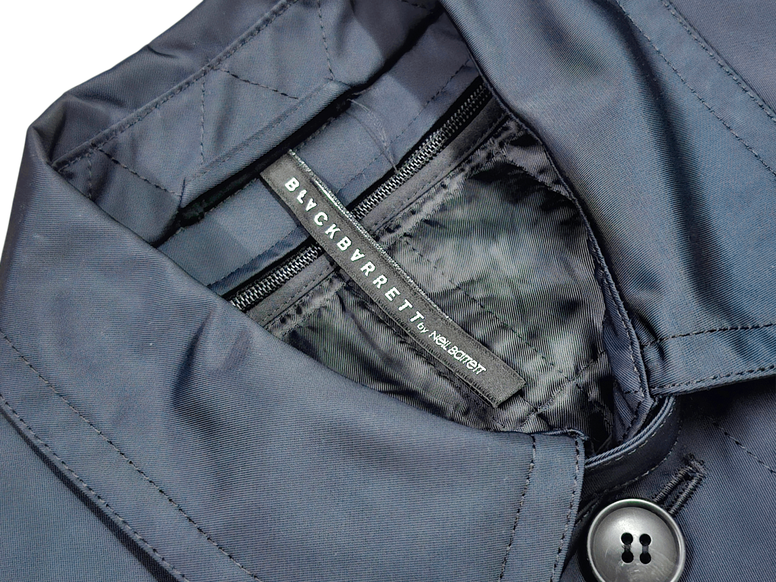 Neil Barrett Blackbarrett by Neil Barrett Nylon Trench Coat Size US S / EU 44-46 / 1 - 6 Thumbnail