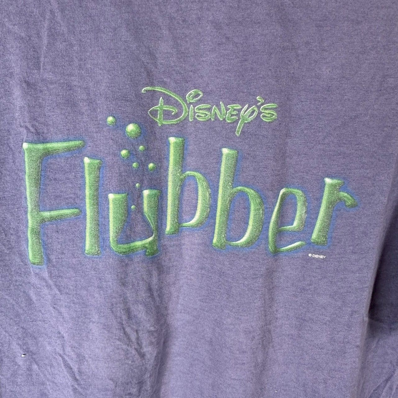 Vintage Vintage 1997 Flubber Disney Movie Promo T-shirt Size US XL / EU 56 / 4 - 2 Thumbnail