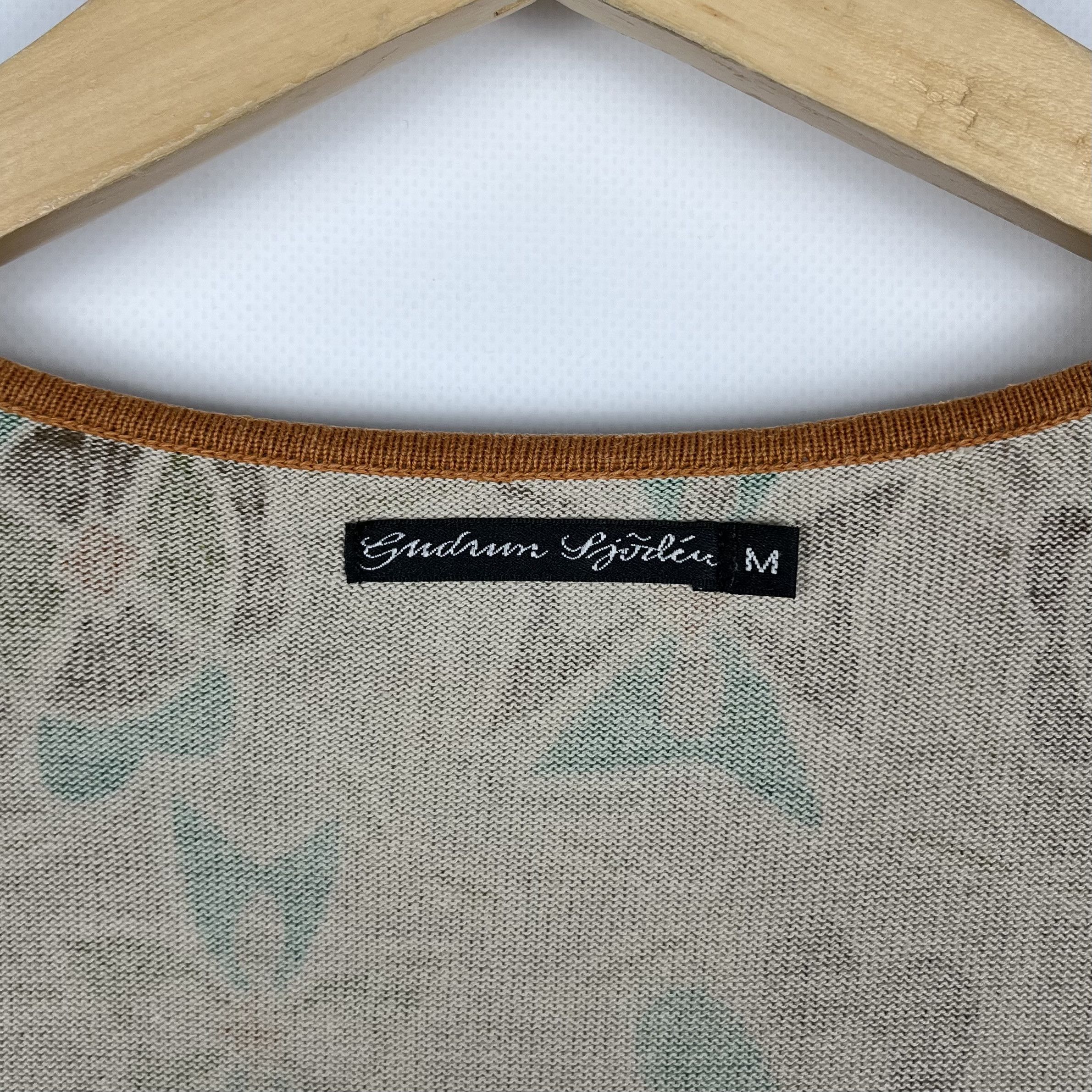 Gudrun Sjoden Ladies Gudrun Sjoden Floral Organic Cotton Tunic Dress Size M / US 6-8 / IT 42-44 - 7 Thumbnail
