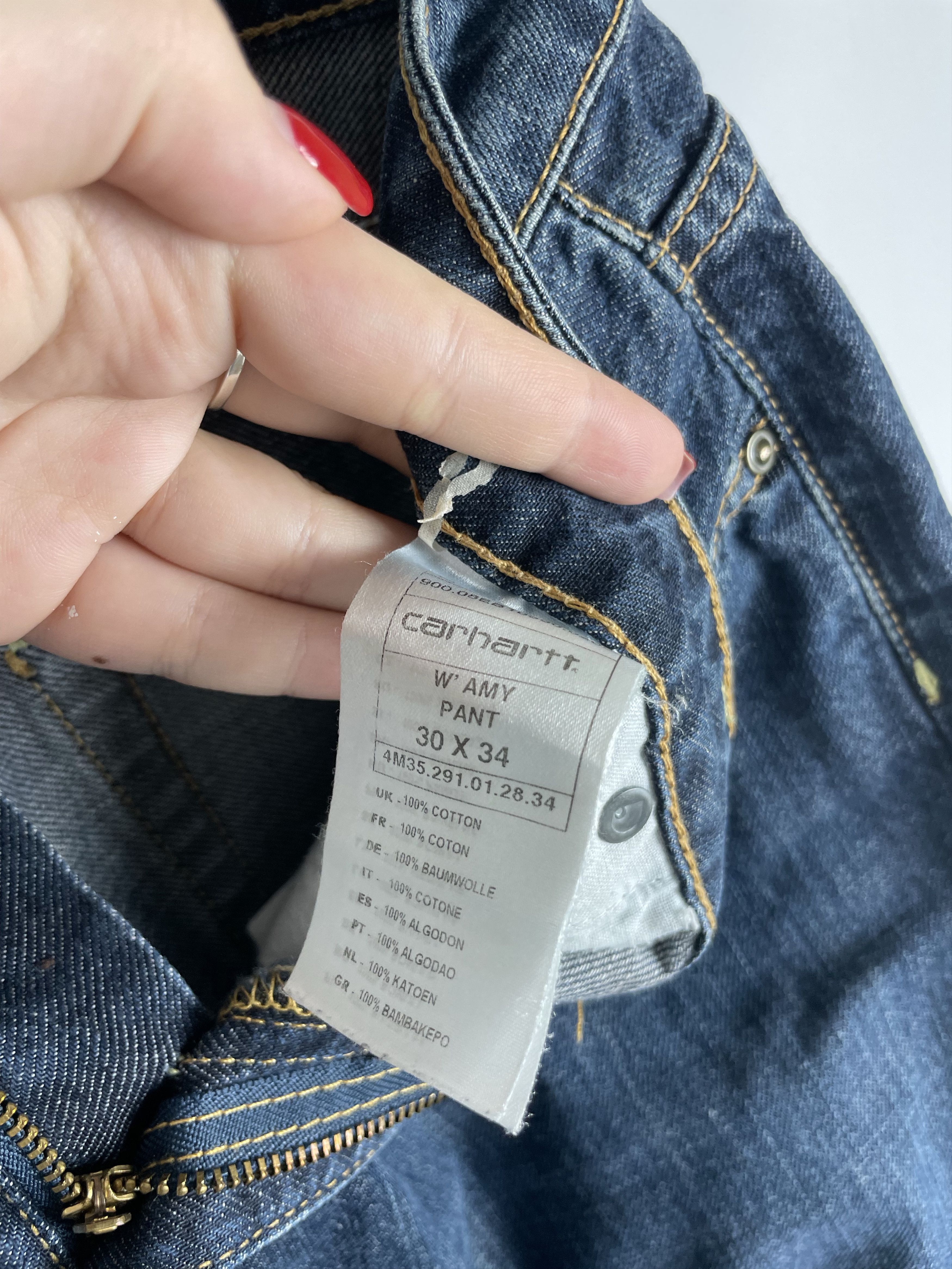 Carhartt Vintage Carhartt Denim Pants Size US 30 / EU 46 - 7 Thumbnail