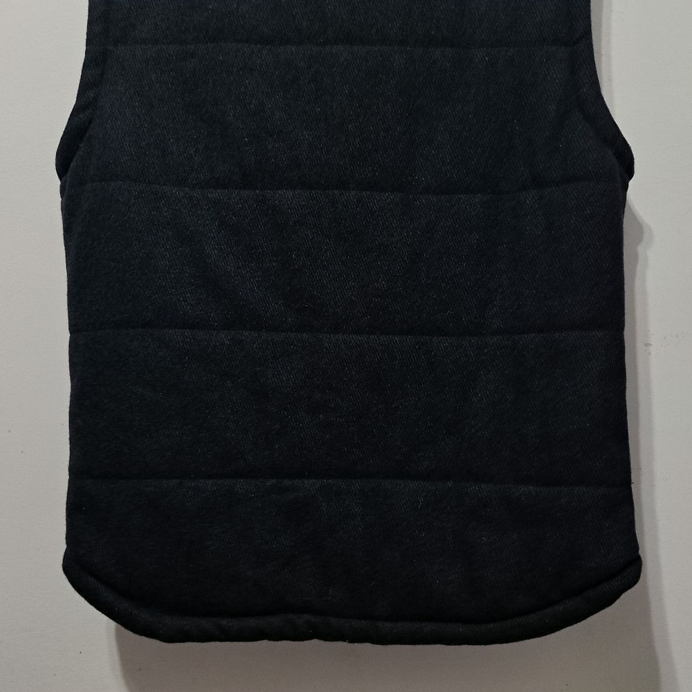 Kane & Unke Kane & Unke Quilted Puffer Mens Preppy Wool Vest Snap Button Large Dark Navy Size US L / EU 52-54 / 3 - 15 Thumbnail