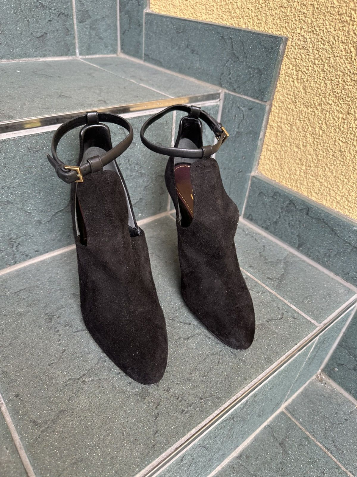 Gucci Gucci Heels Pumps Black Vintage Rare Luxury Shoes 36 US-5,5 Size US 5.5 / IT 35.5 - 4 Thumbnail