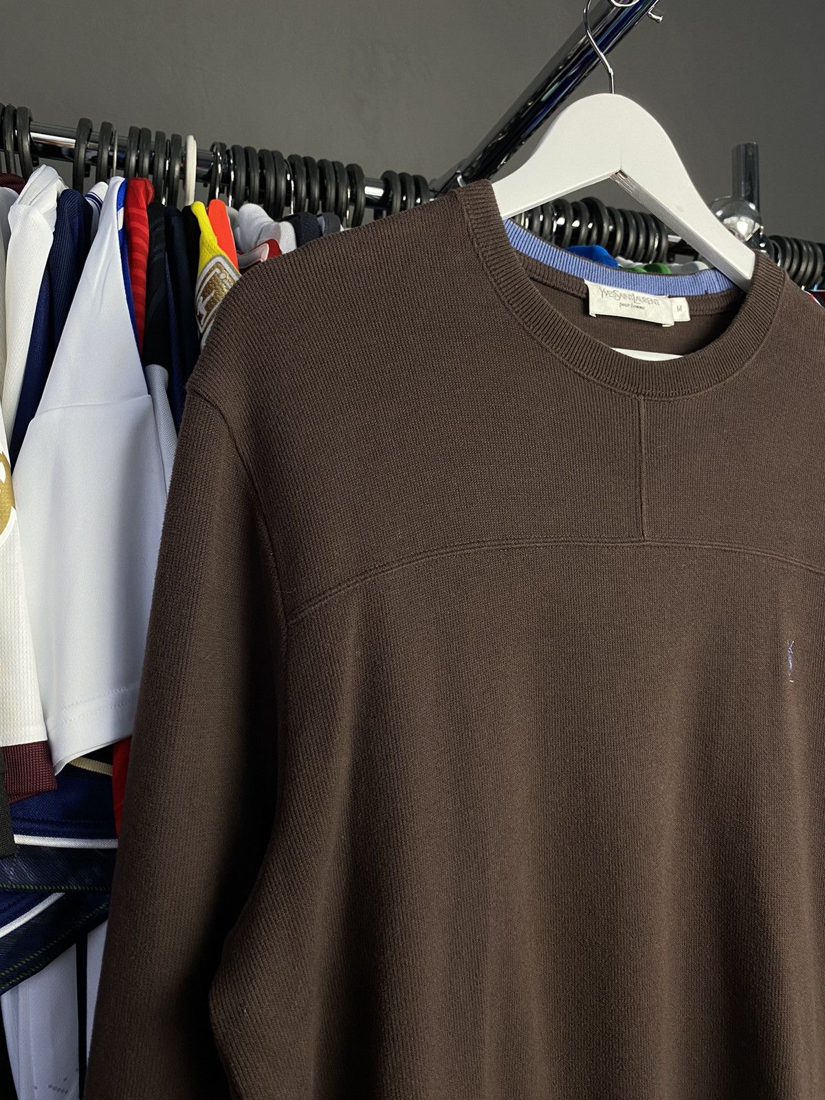 Yves Saint Laurent Vintage YSL Yves Saint Laurent Archival Boxy Sweatshirt M Size US M / EU 48-50 / 2 - 4 Thumbnail