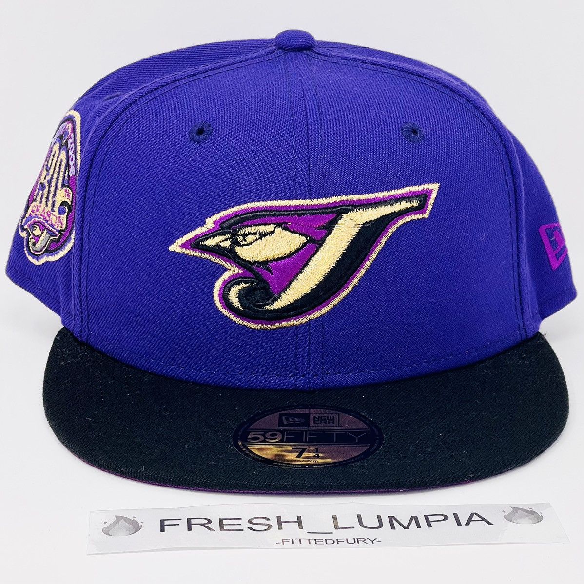 New Era FITTED HAT MLB 5950 NEW ERA 1/4 Toronto blue jays lids crown Grailed