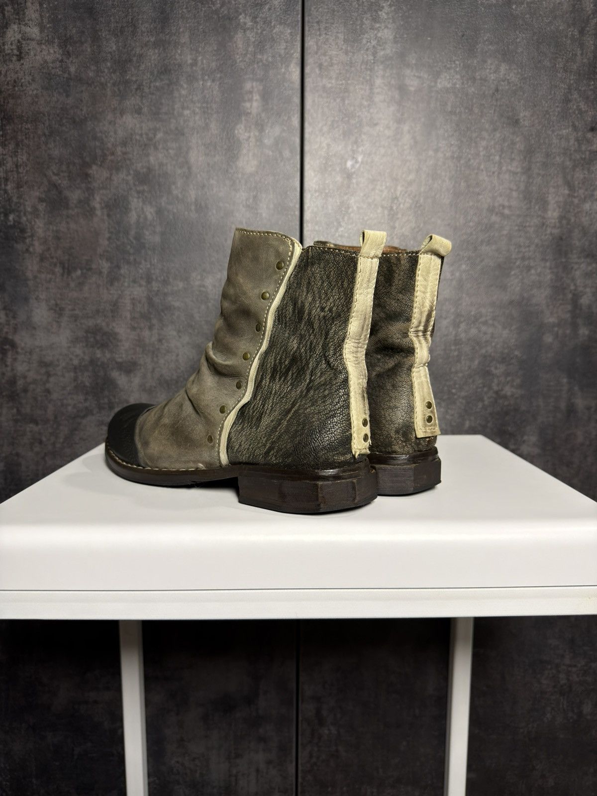 A.S.98 Vintage Leather Boots AS98 Guidi Balenciaga Dirk Owens Yohji Size US 9 / IT 39 - 12 Thumbnail