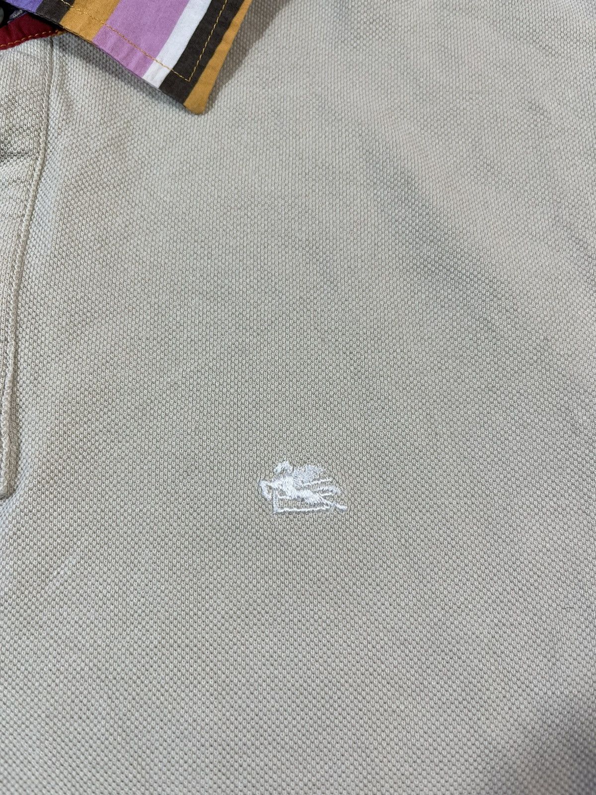 Etro Etro Milano Polo Shirt Size US L / EU 52-54 / 3 - 3 Thumbnail