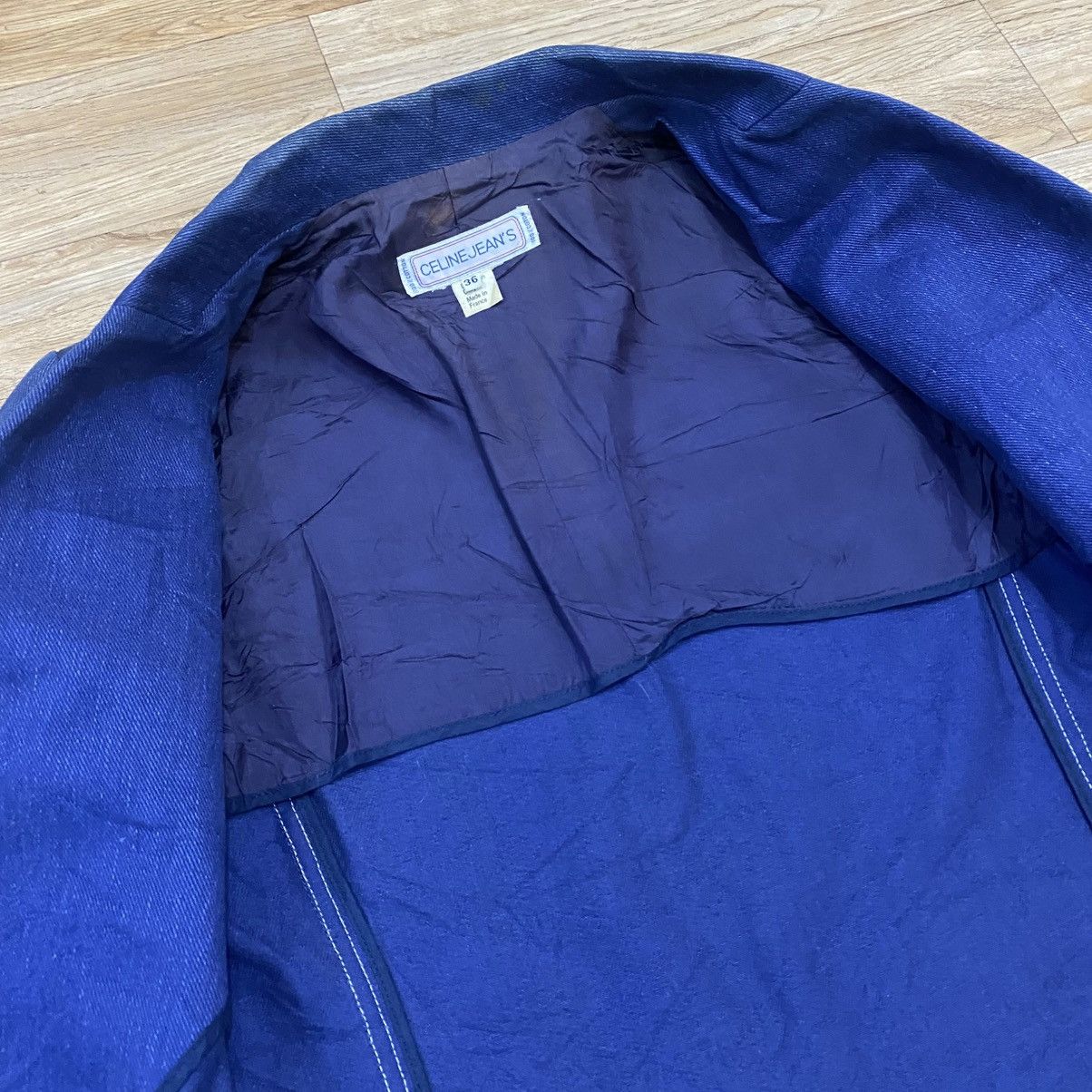 Celine 1990s Celine Blazers Denim Size M / US 6-8 / IT 42-44 - 17 Thumbnail