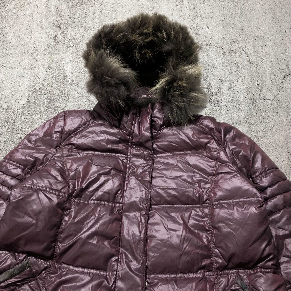 Japanese Brand 2000s Ragello Puffer Down Jacket Fur Ziphoodie Lgb Punk Size US L / EU 52-54 / 3 - 8 Thumbnail