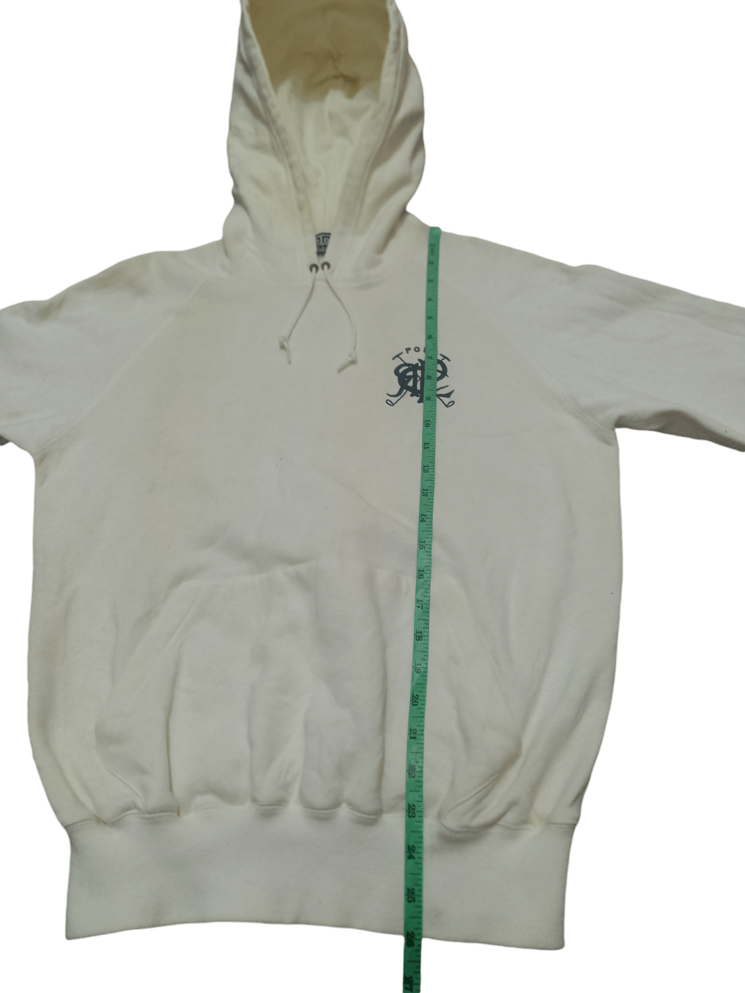 Polo Ralph Lauren Vtg Polo Ralph Lauren Distressed Hoodie Embroidered logo Size US M / EU 48-50 / 2 - 17 Thumbnail
