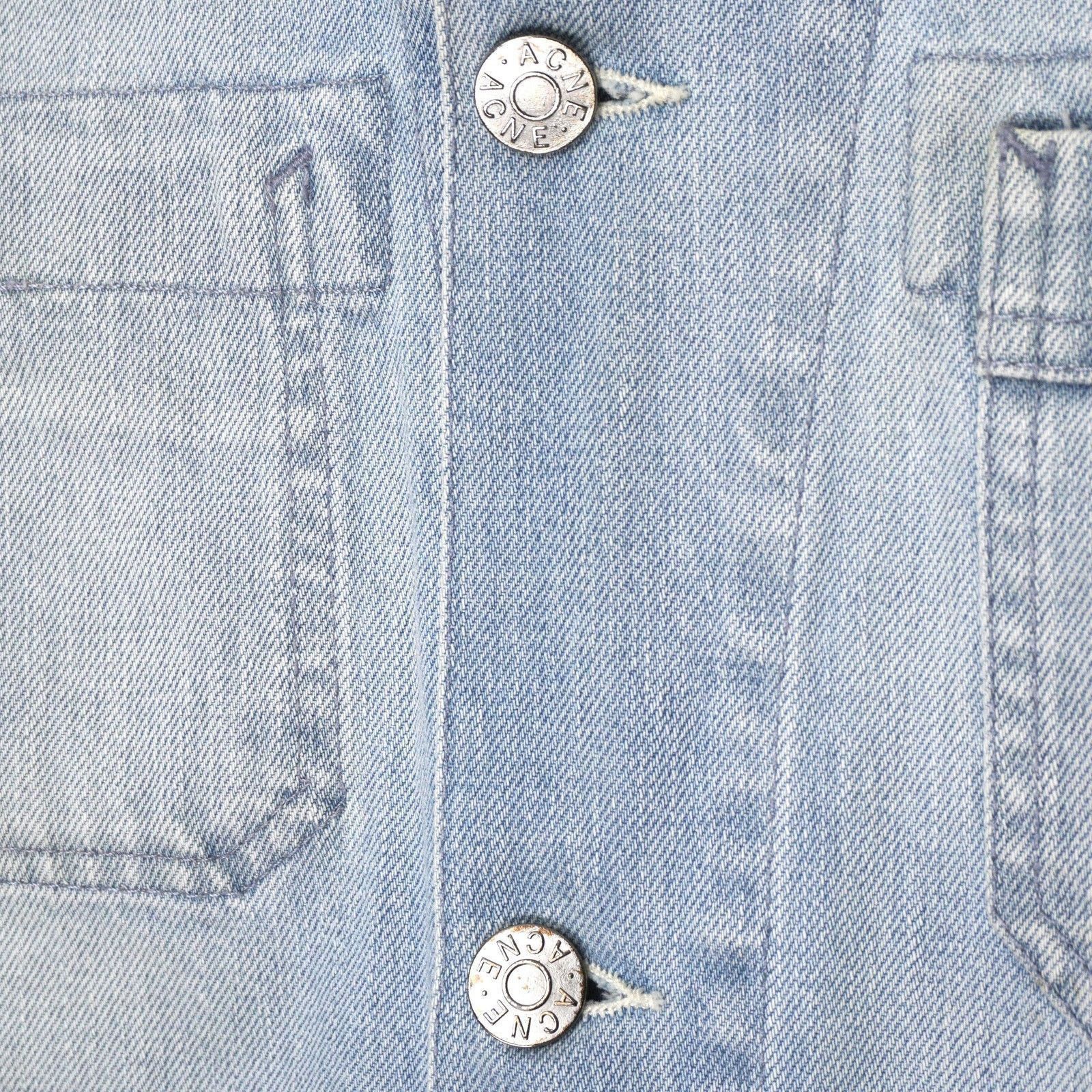 Acne Studios Vintage Acne Studios 2011 Mechanic Pearl Light Blue Jacket Size US M / EU 48-50 / 2 - 5 Thumbnail