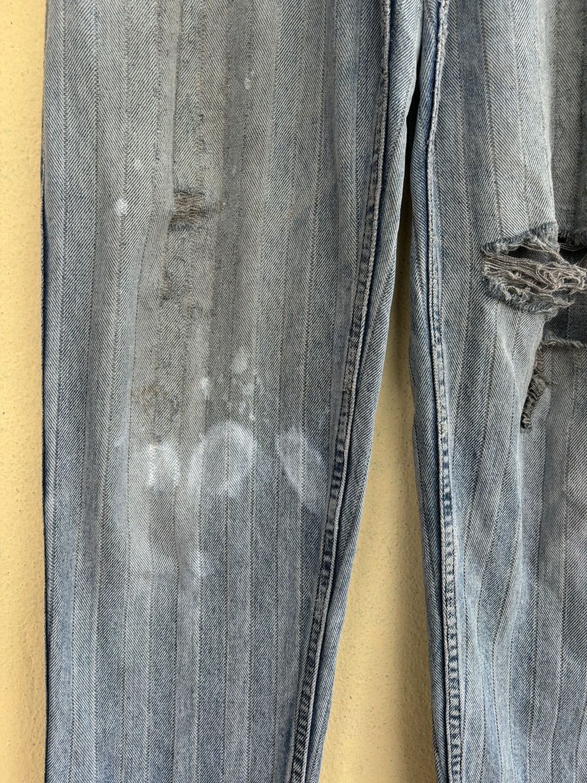 Levi's Vintage 80’s Levi’s 515 Made In USA Distressed Denim Size US 34 / EU 50 - 5 Thumbnail