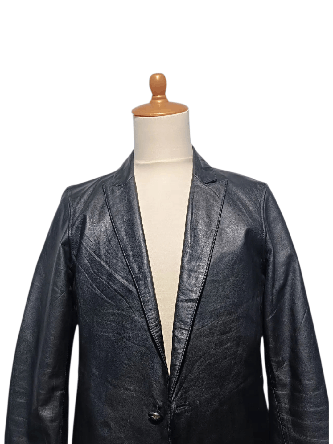 Vanquish Vanquish Genuine Leather Blazer Jacket One Button Size US M / EU 48-50 / 2 - 3 Thumbnail
