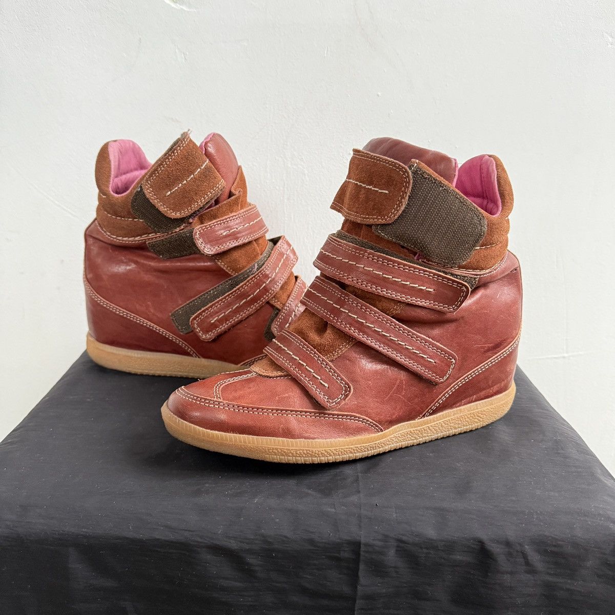 Vintage Y2K Ten Point Wedge Sneakers Size US 8 / IT 38 - 4 Thumbnail