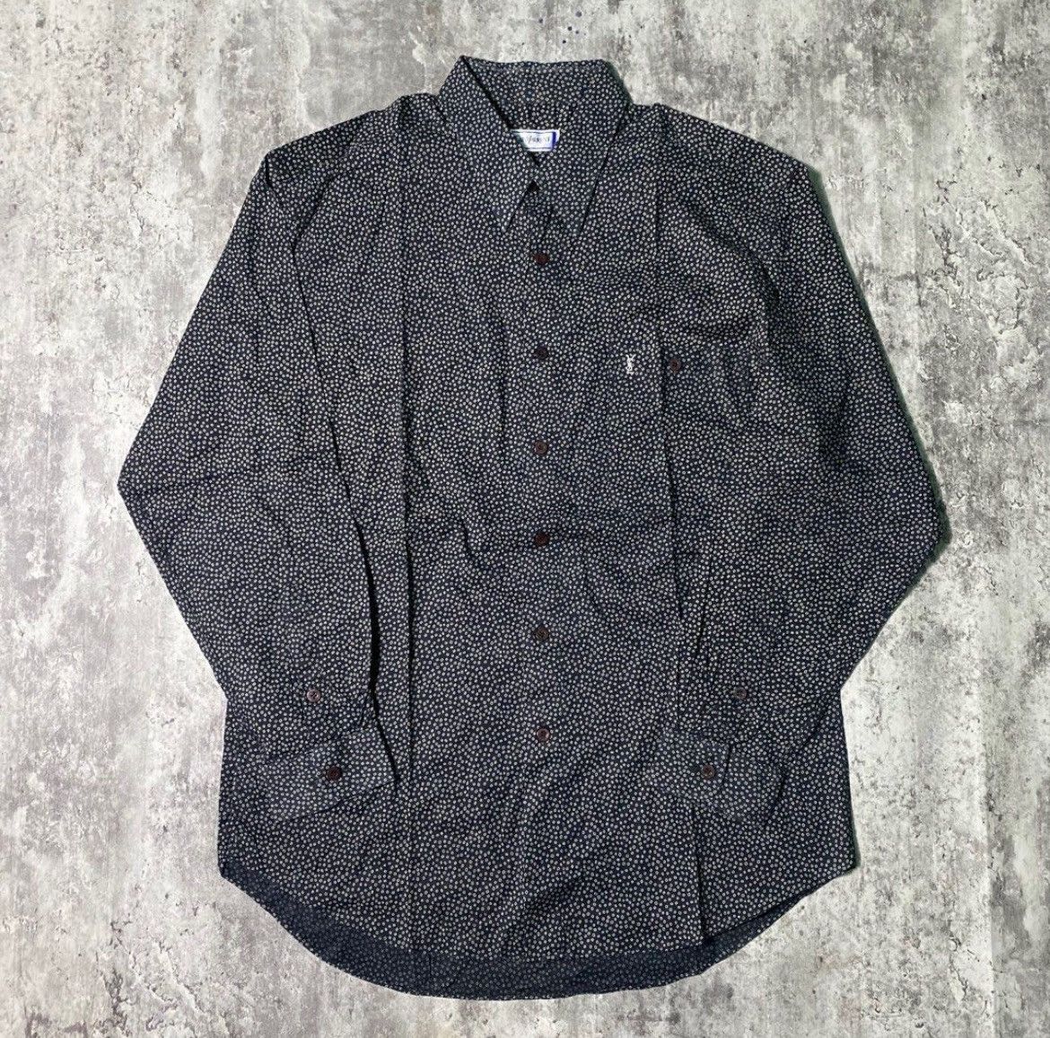 Yves Saint Laurent Yves Saint Laurent YSL Shirt Size US M / EU 48-50 / 2 - 2 Thumbnail
