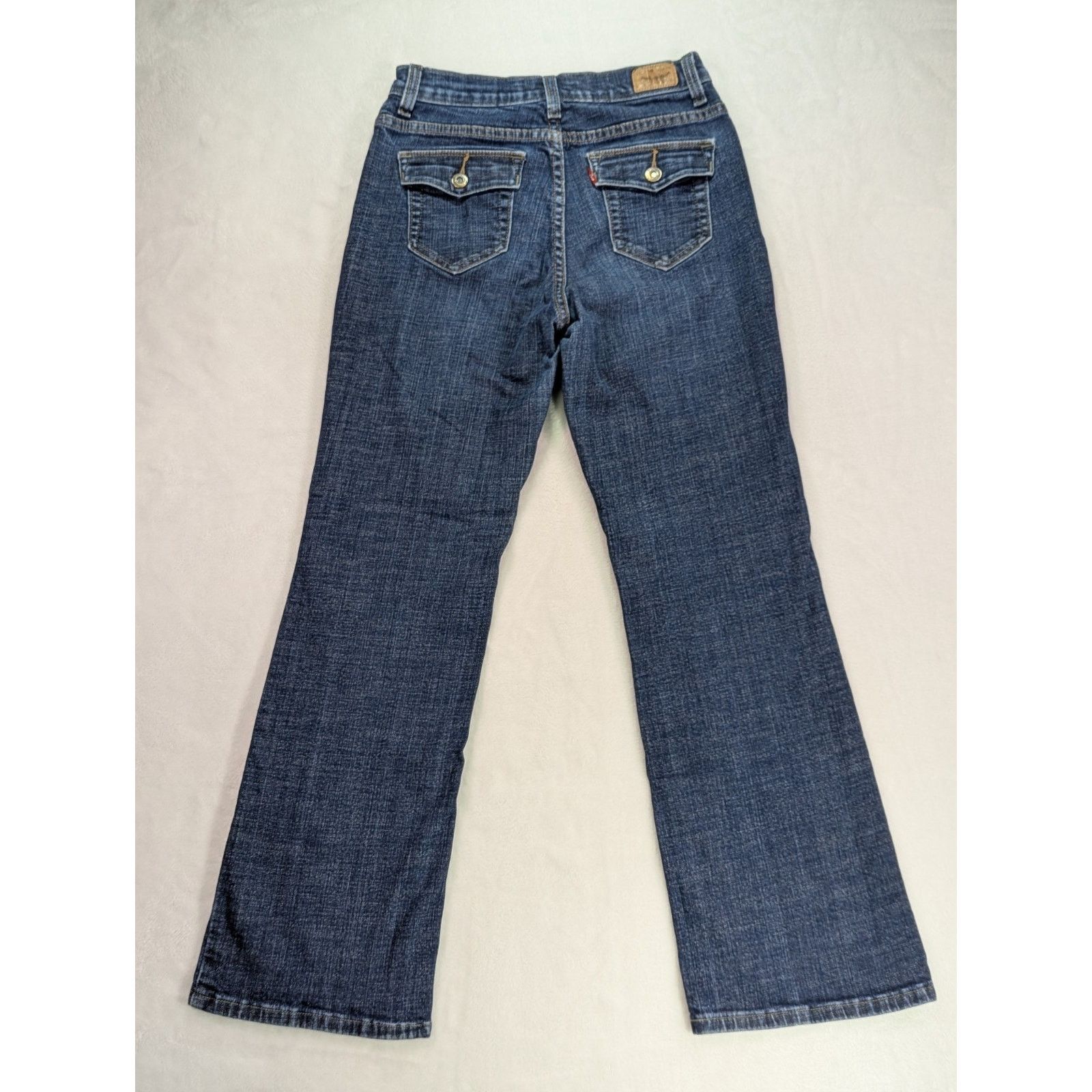 Levi's 512 Bootcut Jeans Sz 6 S/C (Short/Curvy) Perfectly Slimming Size 28" / US 6 / IT 42 - 9 Thumbnail