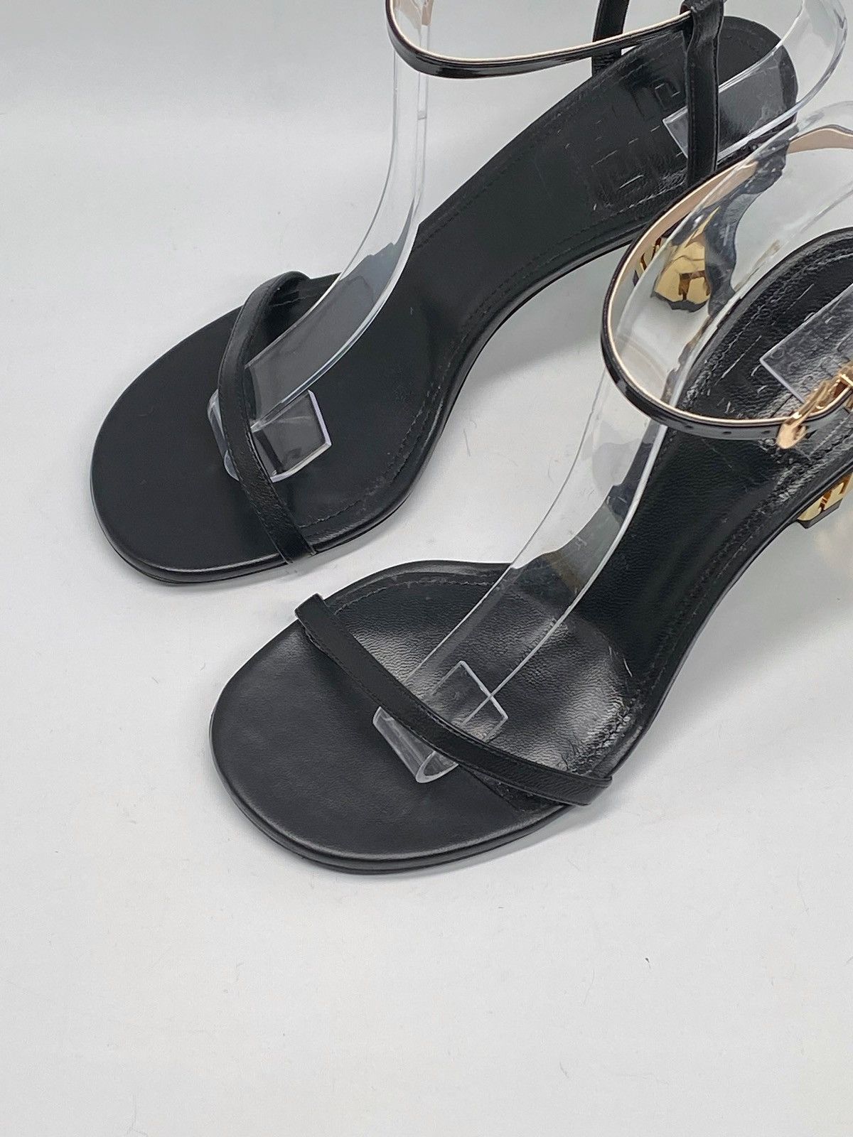 Givenchy Givenchy G Cube Sculptural Heel Leather Sandals size 37 Size US 7 / IT 37 - 6 Thumbnail