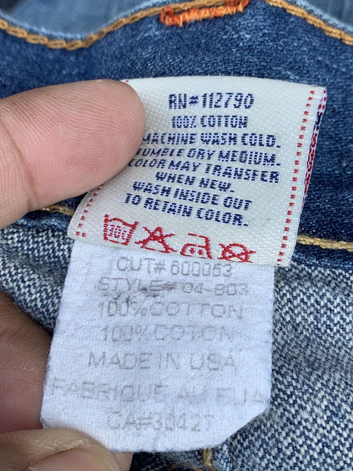 True Religion VINTAGE FLARE TRUE RELIGION.MADE IN USA 🇺🇸. (32) Size US 32 / EU 48 - 7 Thumbnail