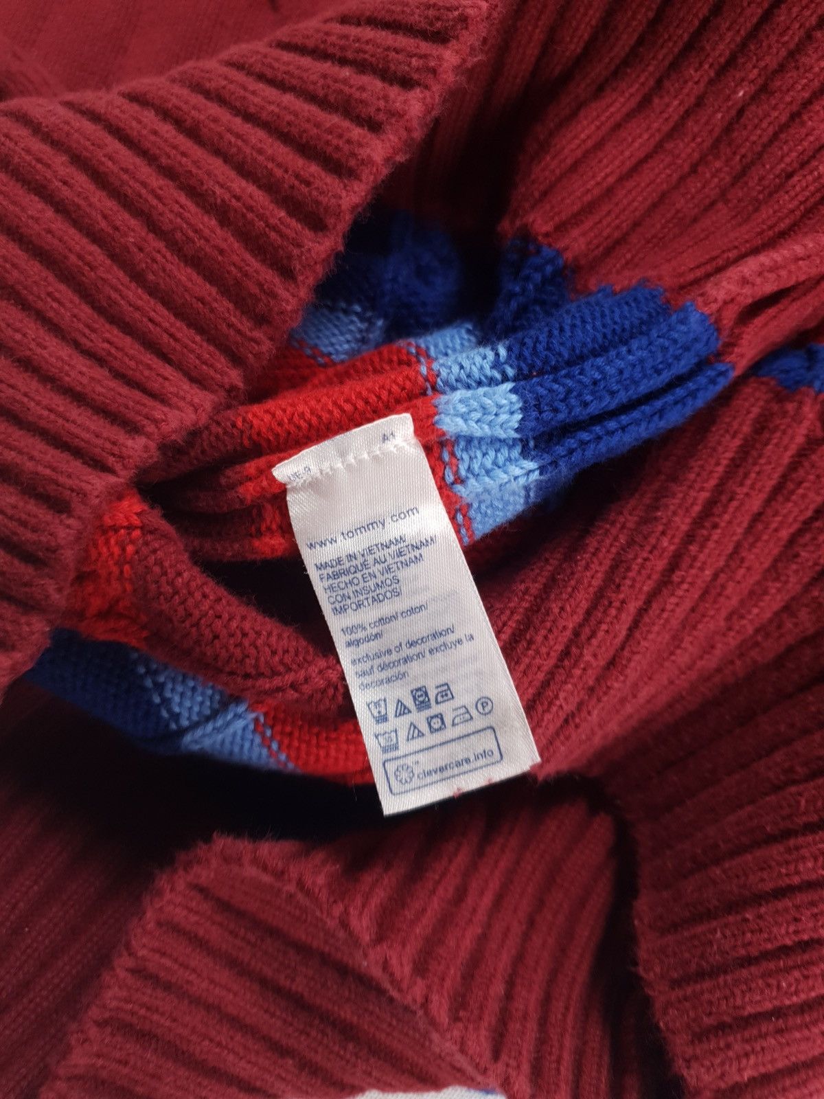 Tommy Hilfiger Vintage Tommy Hilfiger Crawford Cricket V-Neck Sweater Size US L / EU 52-54 / 3 - 10 Thumbnail