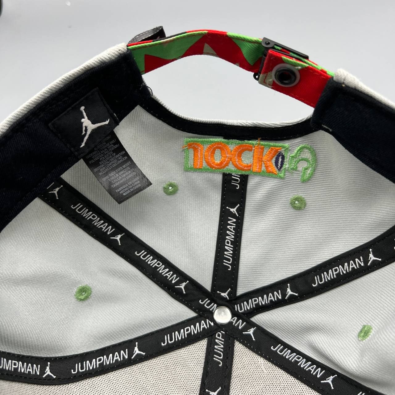 Jordan Brand Air Jordan Hat Men Space Jam What's Up Nike Strap Back Cap Size ONE SIZE - 6 Thumbnail
