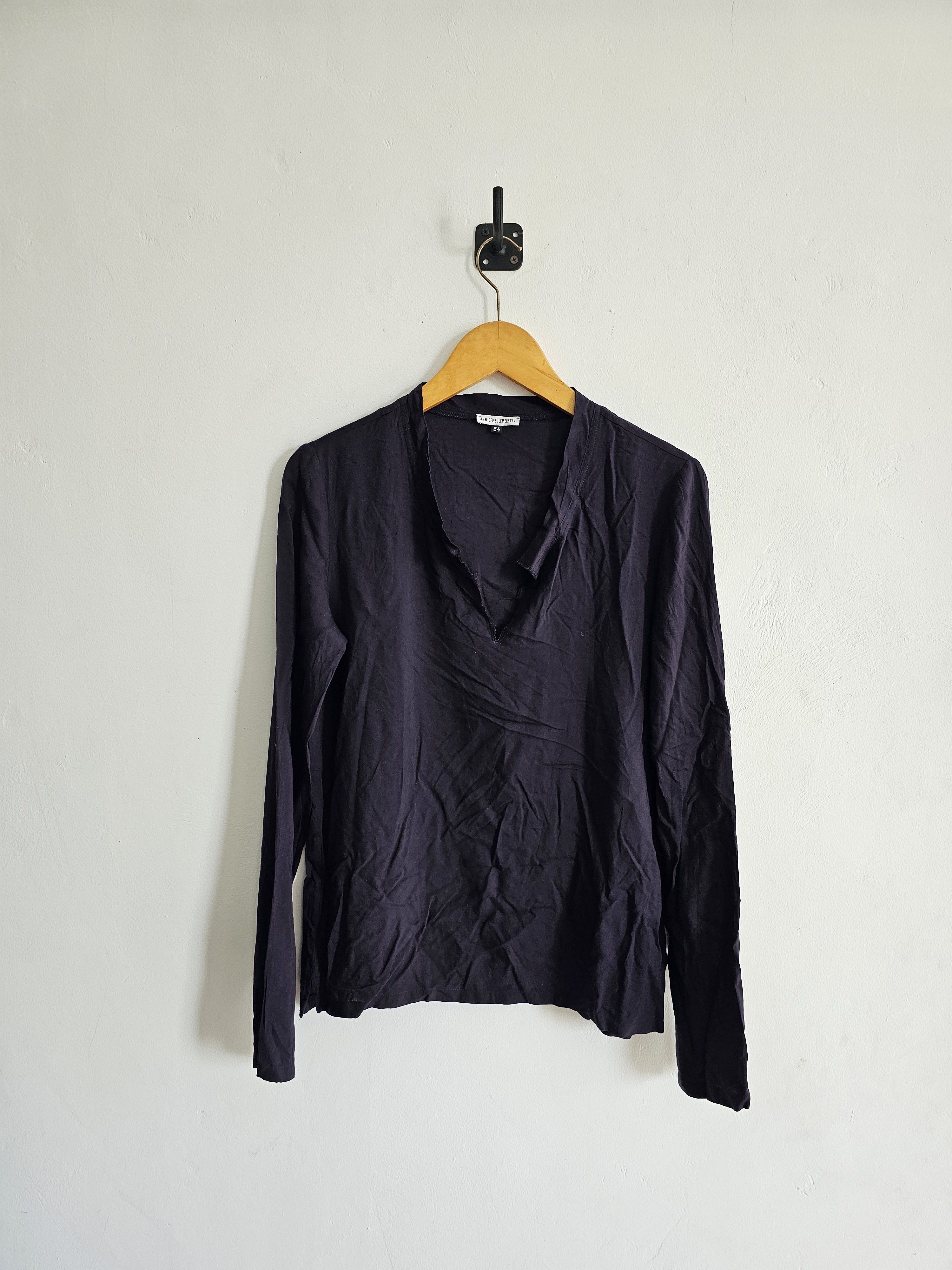Ann Demeulemeester Ann Demeulemeester Rayon Longsleeve | Grailed