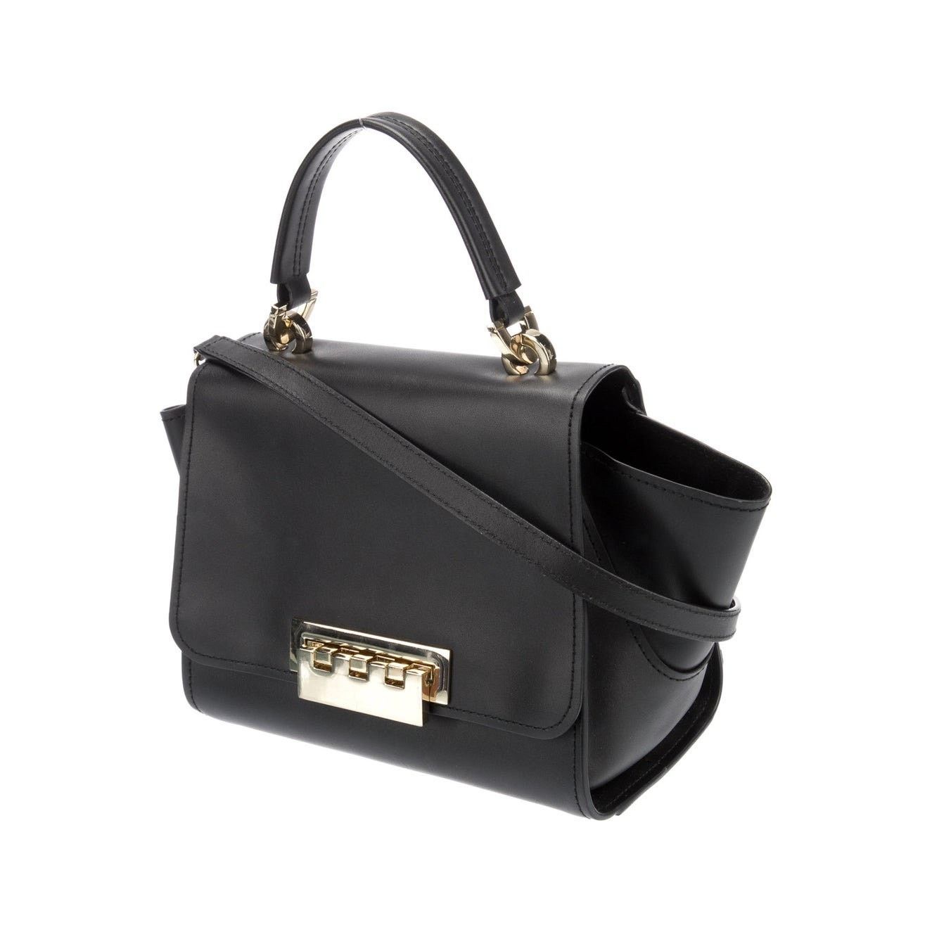 Zac Posen ZAC Zac Posen Eartha Top Handle Bag - Black Size ONE SIZE - 3 Thumbnail