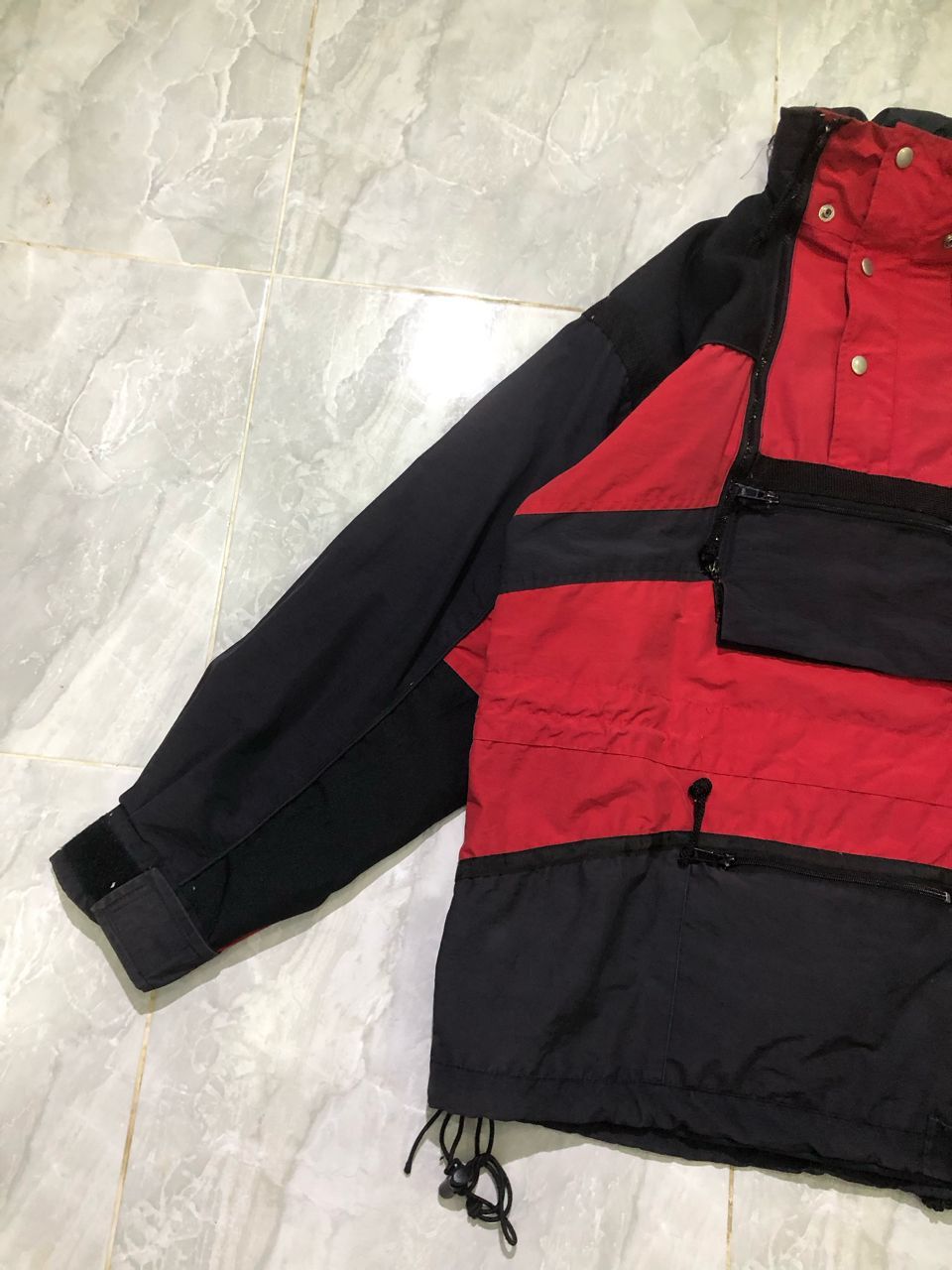 Octopus Vintage Red Cliff Octopus Army Techwear Anorak Cyberpunk Size US L / EU 52-54 / 3 - 5 Thumbnail