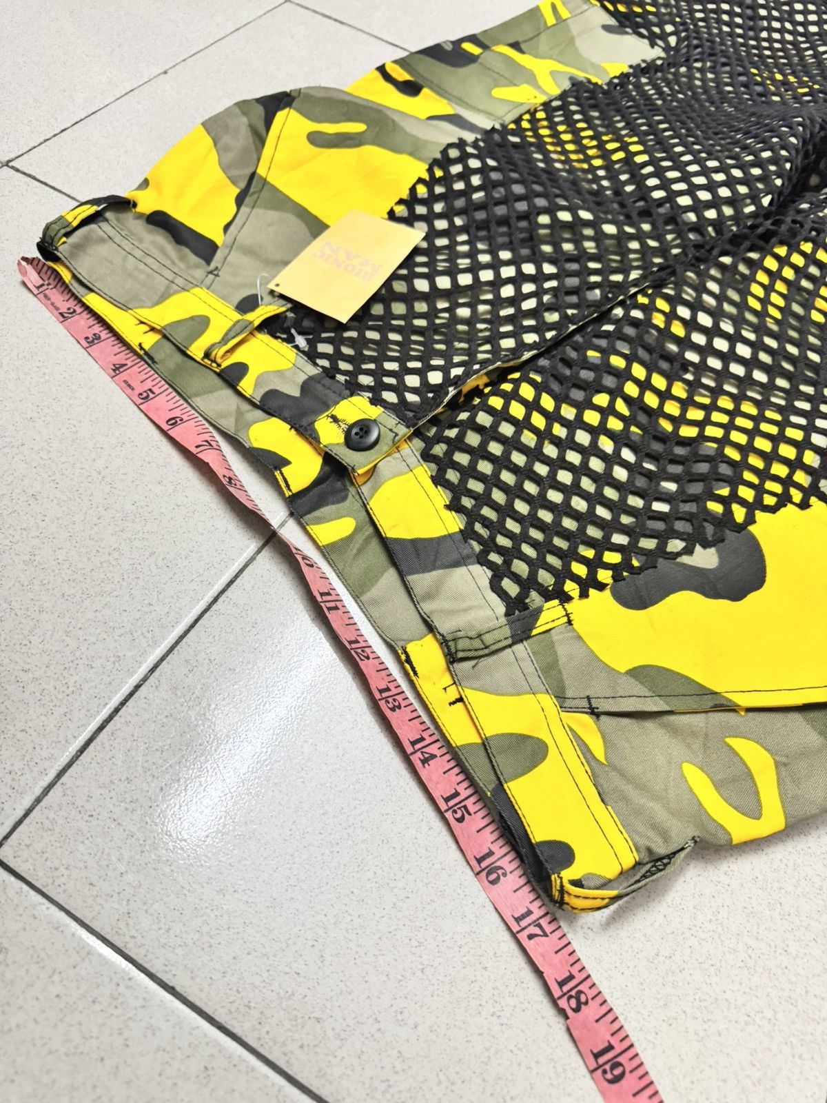 Japanese Brand BIONIC MAN NETTING MULTIPOCKETS CARGO PANTS Size US 34 / EU 50 - 4 Thumbnail