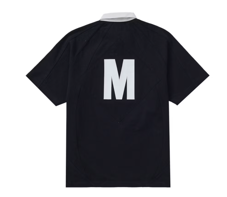 Supreme Supreme S/S Rugby Black Size Medium (SS24) | Grailed