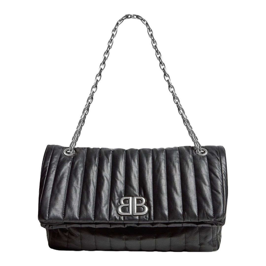 Balenciaga Balenciaga Medium Quilted Monaco Shoulder Bag Size ONE SIZE - 1 Thumbnail