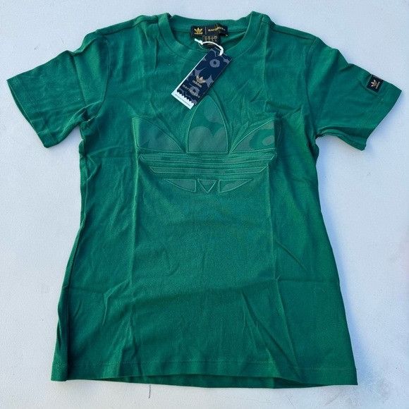 Adidas NWT Adidas X Marimekko Emerald Green Trefoil Embroidered Sz Size XS / US 0-2 / IT 36-38 - 1 Thumbnail