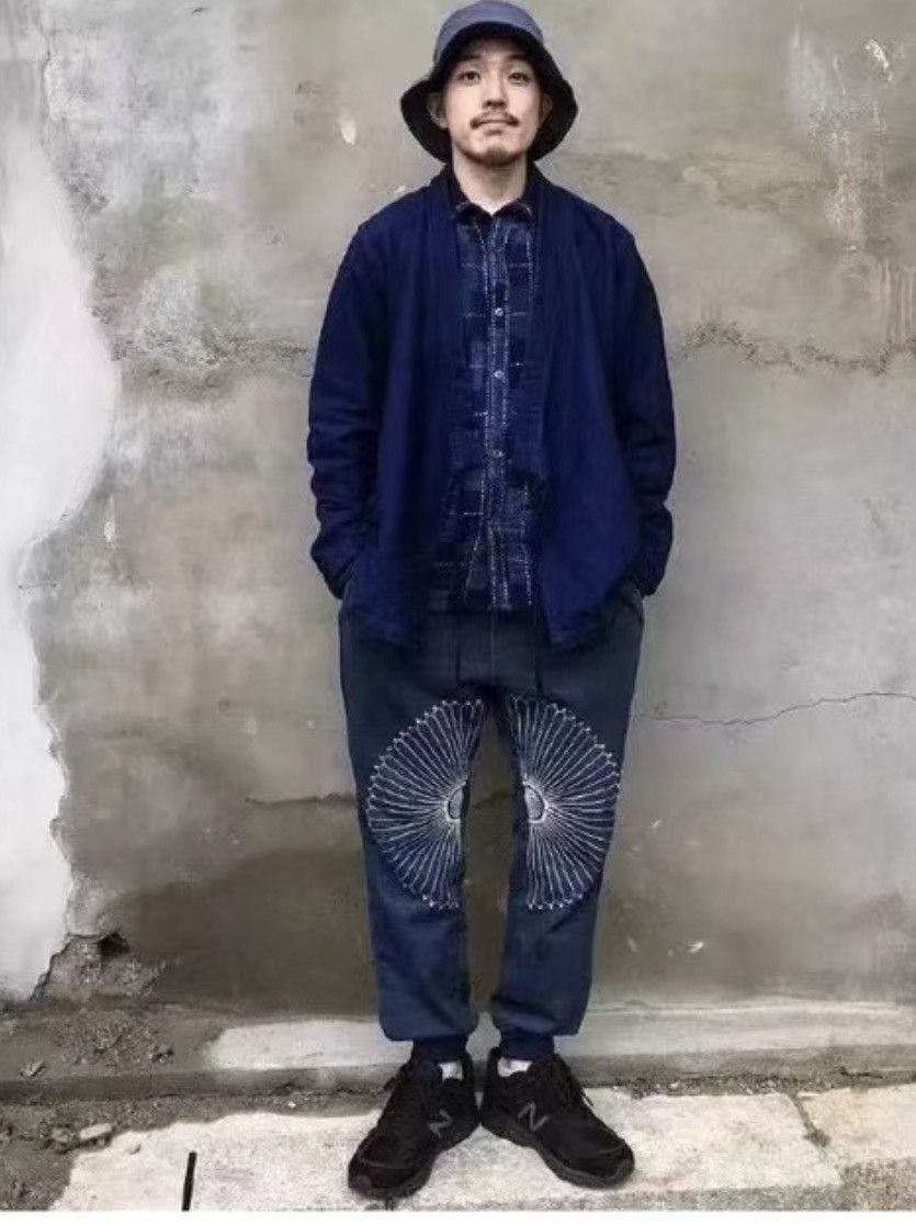 Kapital KAPITAL VINTAGE INDIGO PANTS Size US 36 / EU 52 - 5 Thumbnail
