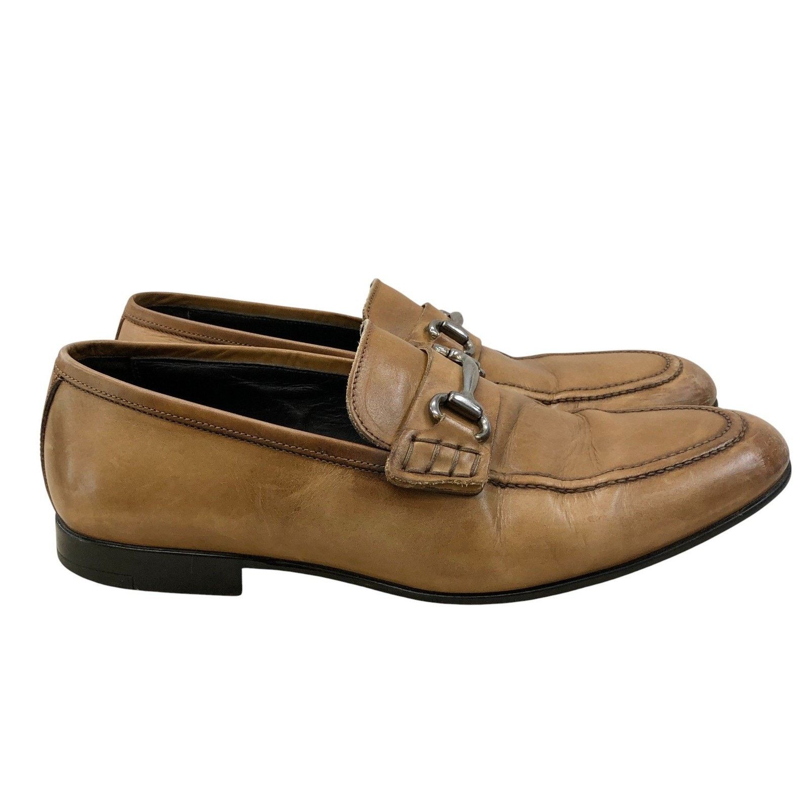 To Boot New York To Boot New York Loafer 8 Tan Leather Horsebit Slip On Dress Size US 8 / EU 41 - 2 Thumbnail