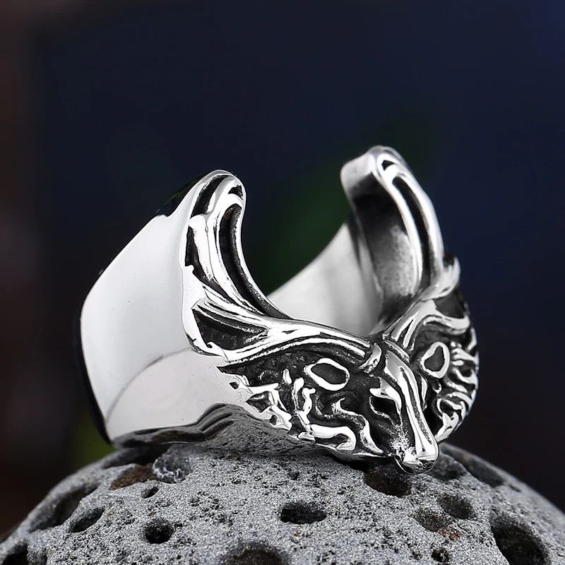 Japanese Brand × Jewelry × Vintage Deer Head Ring Size ONE SIZE - 2 Thumbnail