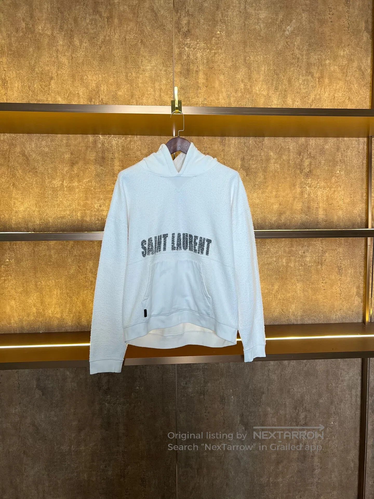 Saint Laurent Paris Saint Laurent Paris Slogan Hoodie| Size US L / EU 52-54 / 3 - 1 Thumbnail