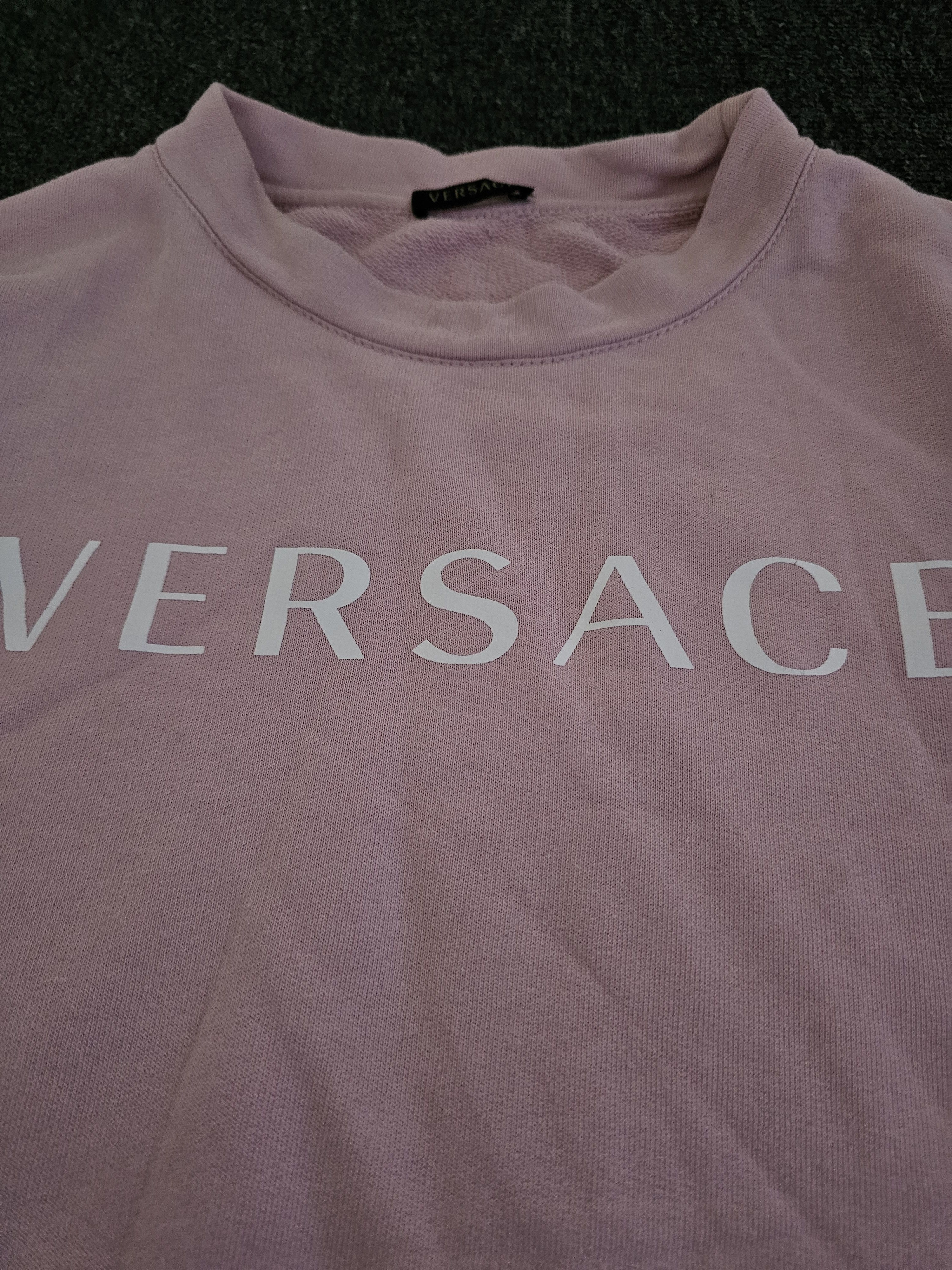 Versace Versace Unisex Pink Sweatshirts size 44/M Size US S / EU 44-46 / 1 - 2 Thumbnail