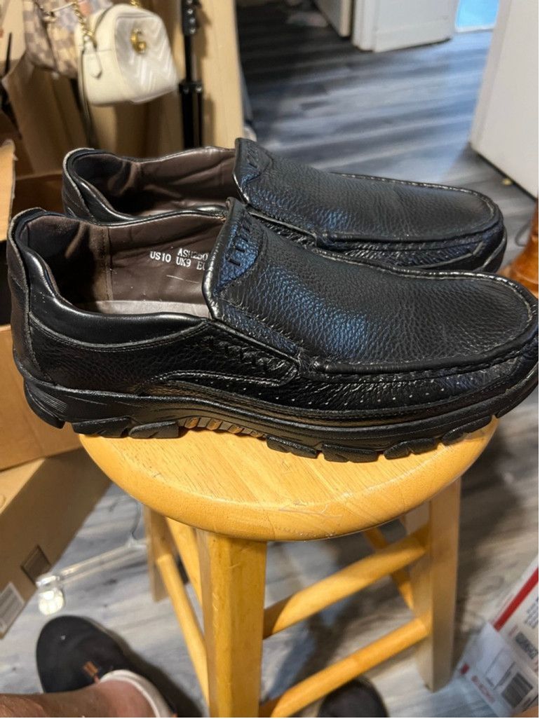 Other Men's Crepuscolo Black Leather Loafers Slip-Ons US 10 Size US 10 / EU 43 - 1 Thumbnail