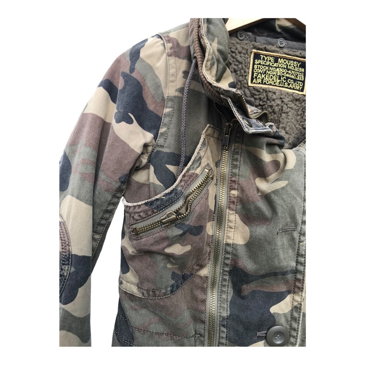 Other Moussy Women Camo Tactical Multipocket Jacket (18”X25”) Size S / US 4 / IT 40 - 7 Thumbnail