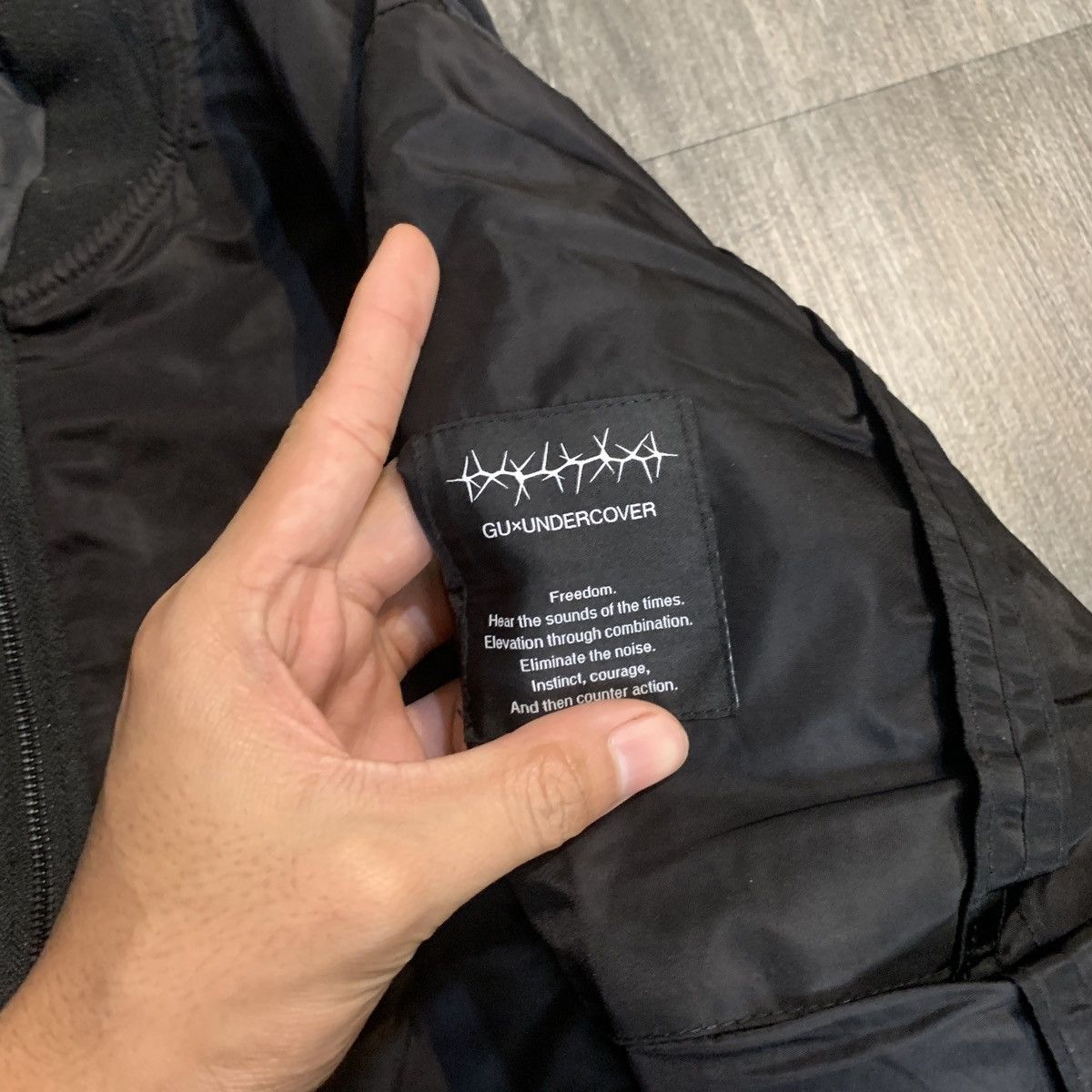 Undercover GU X UNDERCOVER X BOMBER JACKET Size US M / EU 48-50 / 2 - 3 Thumbnail