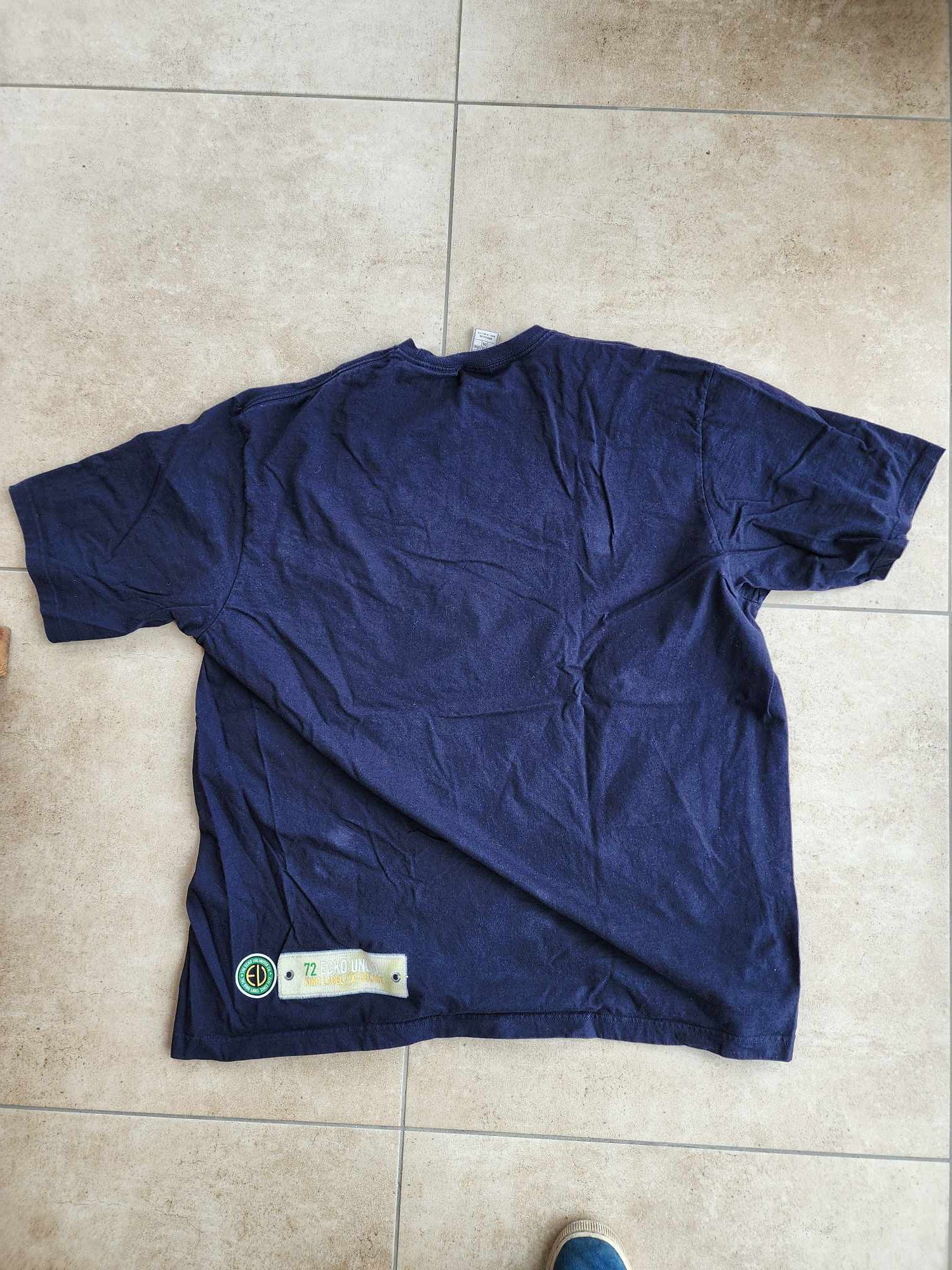 Ecko Unltd. 2000s Ecko Unltd. Navy T-Shirt - 3XL - Hip Hop Vintage Size US XXL / EU 58 / 5 - 3 Thumbnail