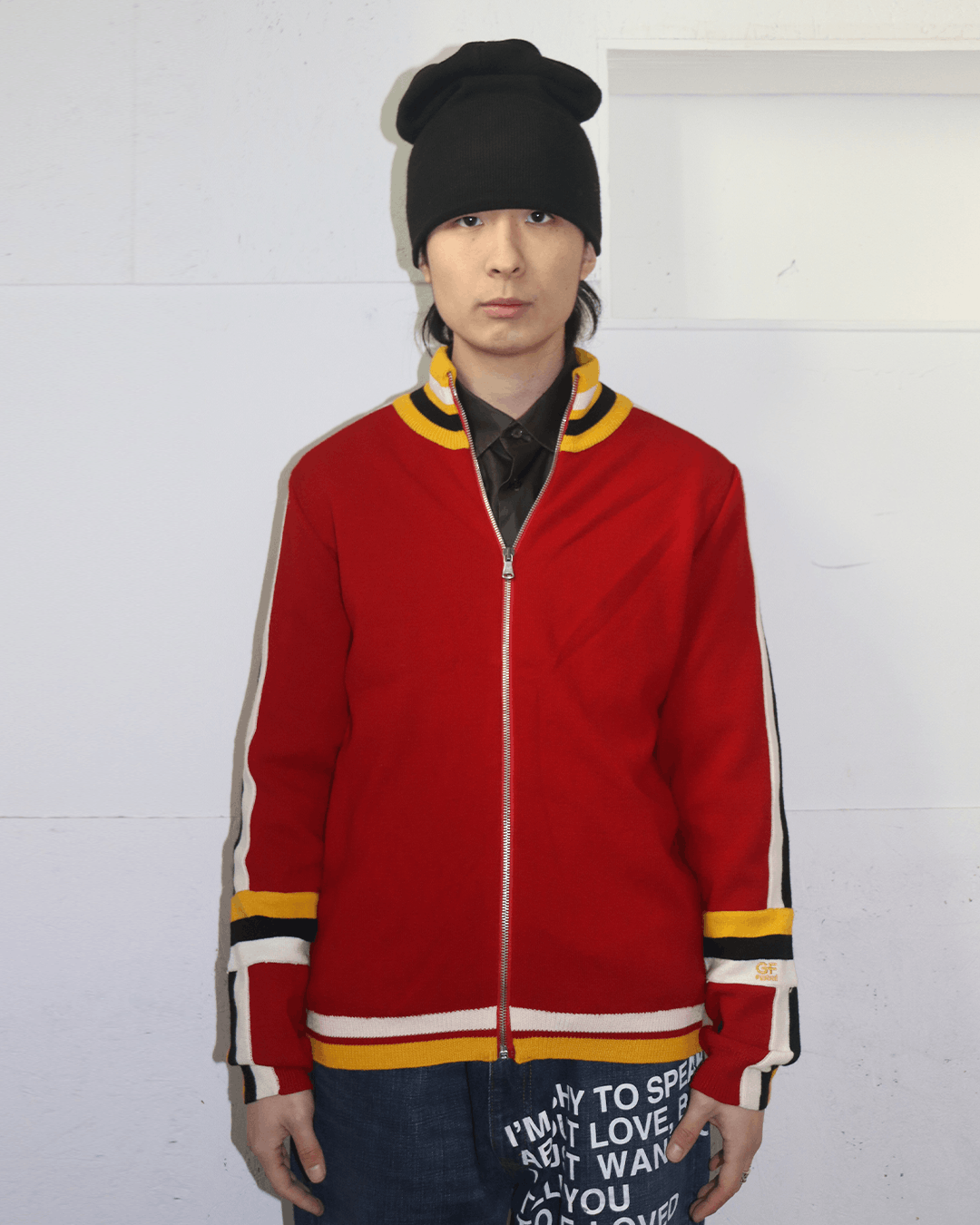 Gianfranco Ferre Gianfranco Ferré Color-Block Knit Zip Up Size US L / EU 52-54 / 3 - 2 Thumbnail