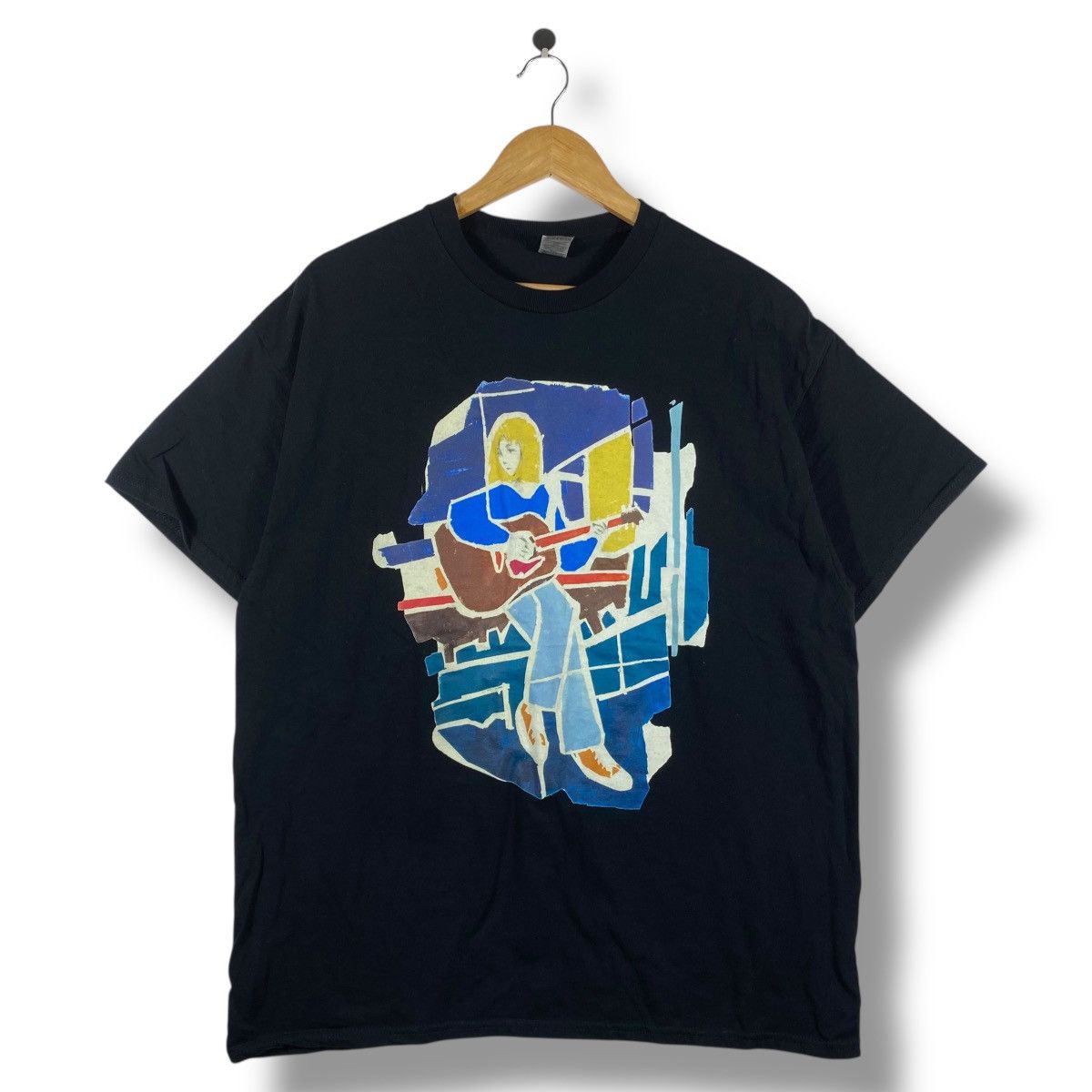 Band Tees Japanese Singer CHIAI FUJIKAWA Abstract Graphic Tee Shirt Size US XL / EU 56 / 4 - 1 Thumbnail