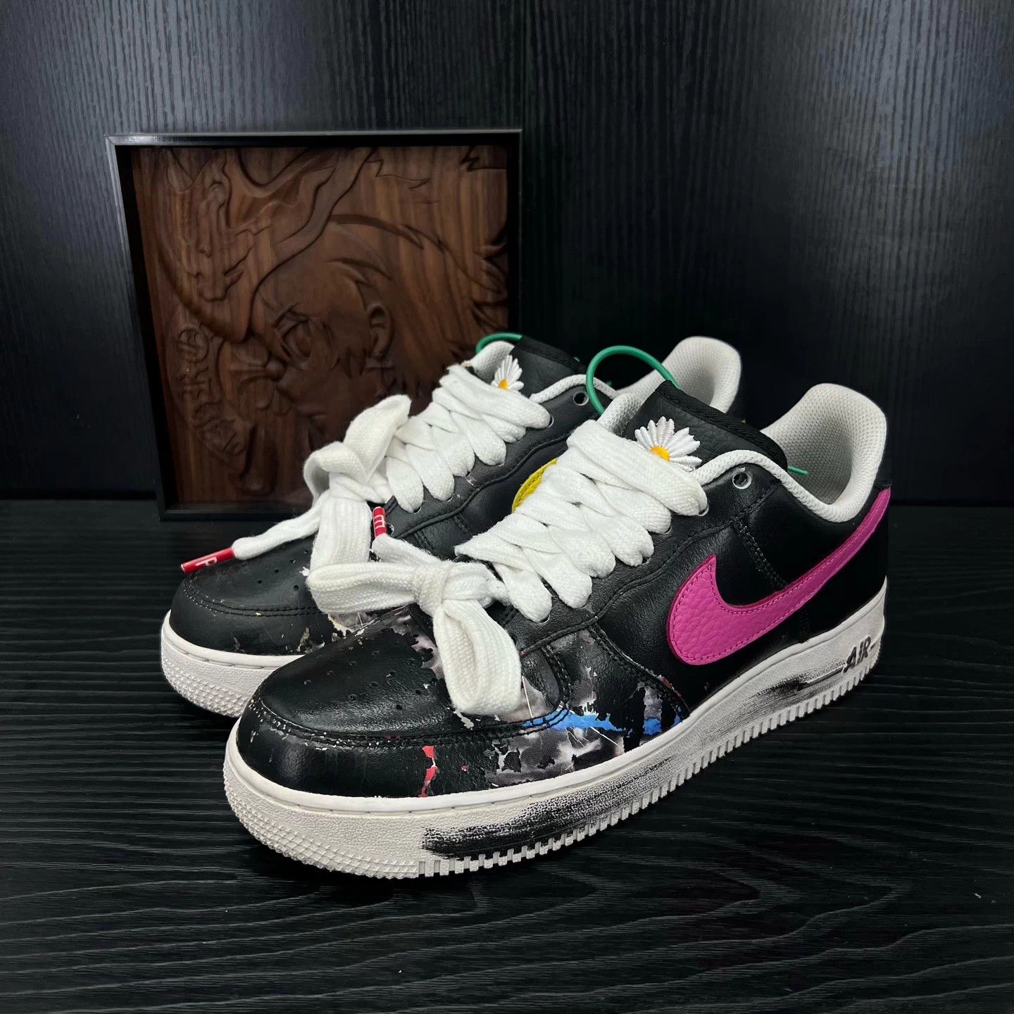 Nike G-Dragon x Nike Air Force 1 White/Blue/Pink 43 New Size US 10 / EU 43 - 1 Thumbnail
