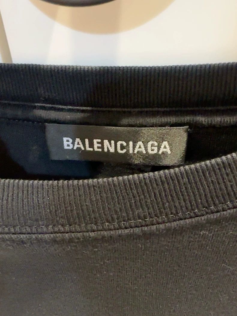 Balenciaga Balenciaga Black short sleeves Size US M / EU 48-50 / 2 - 2 Thumbnail
